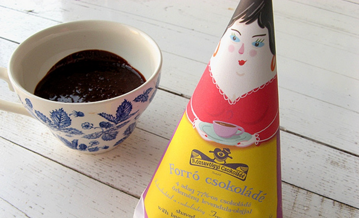 Rózsavölgyi Csokoládé Hot Chocolate – Lavender