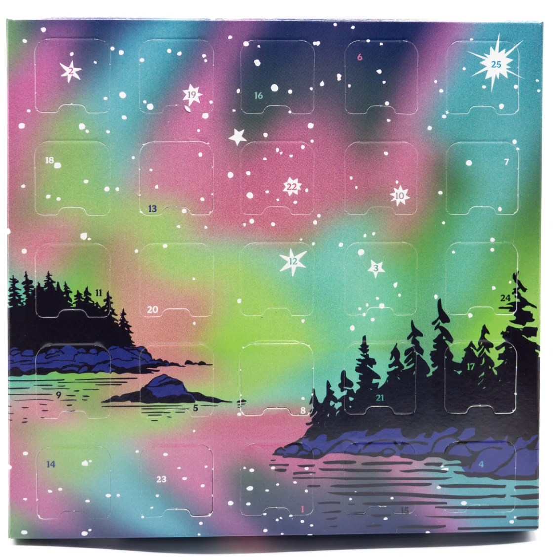 Bixby Chocolate – Sea Salted Caramel Aurora Borealis Advent Calendar