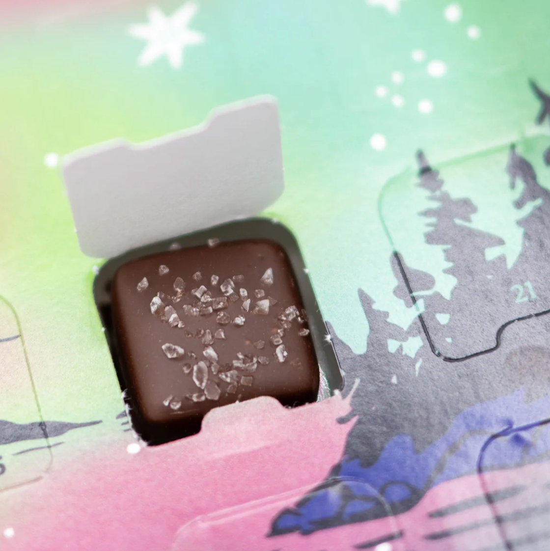 Bixby Chocolate – Sea Salted Caramel Aurora Borealis Advent Calendar