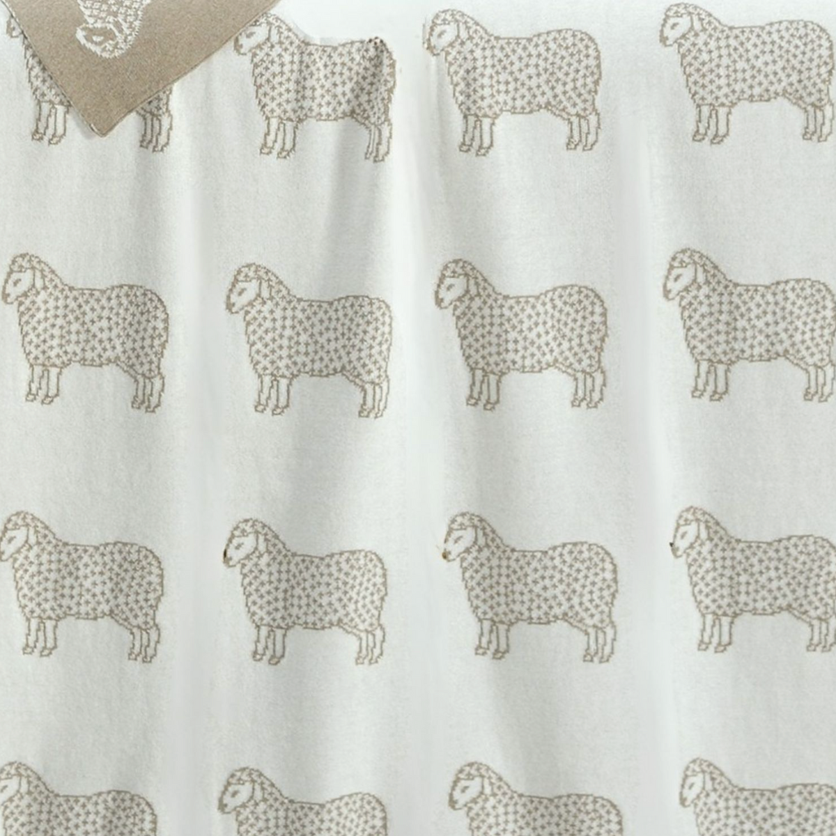 Sheep Cotton Little Blanket
