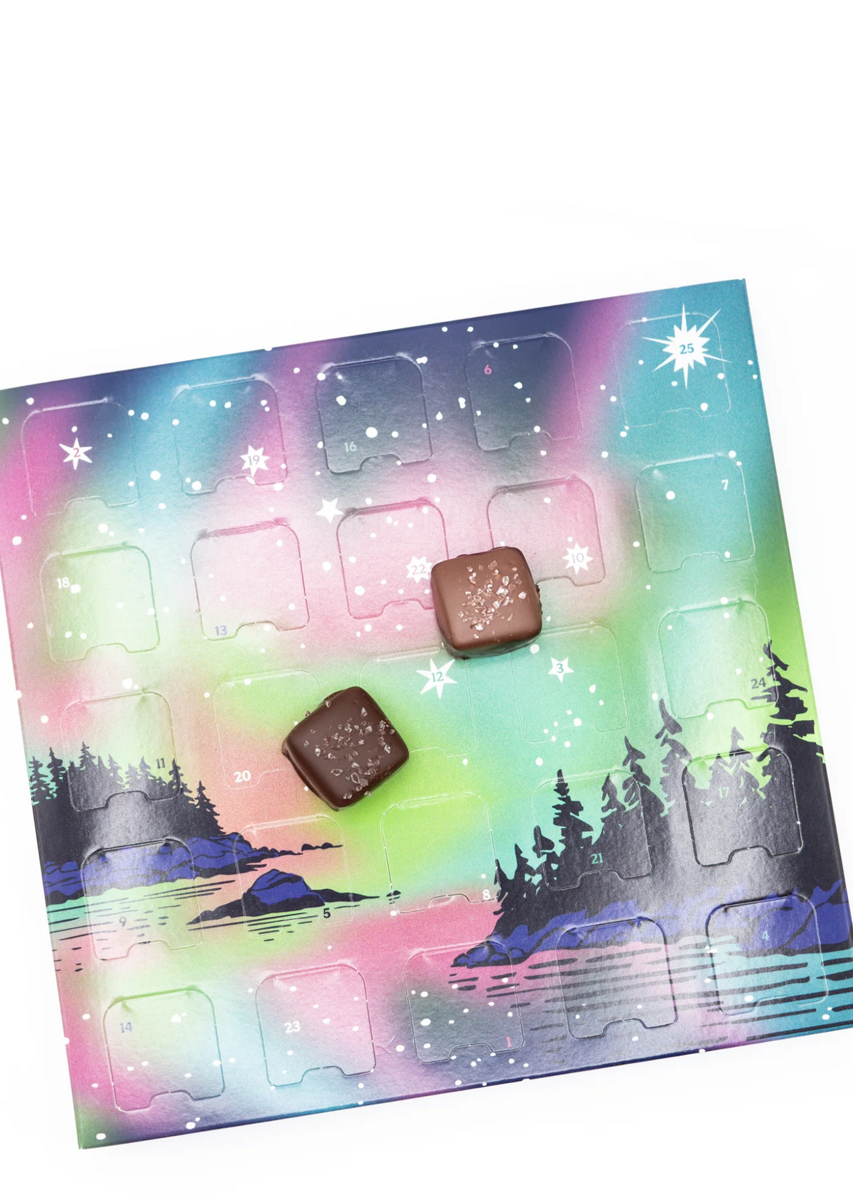 Bixby Chocolate – Sea Salted Caramel Aurora Borealis Advent Calendar