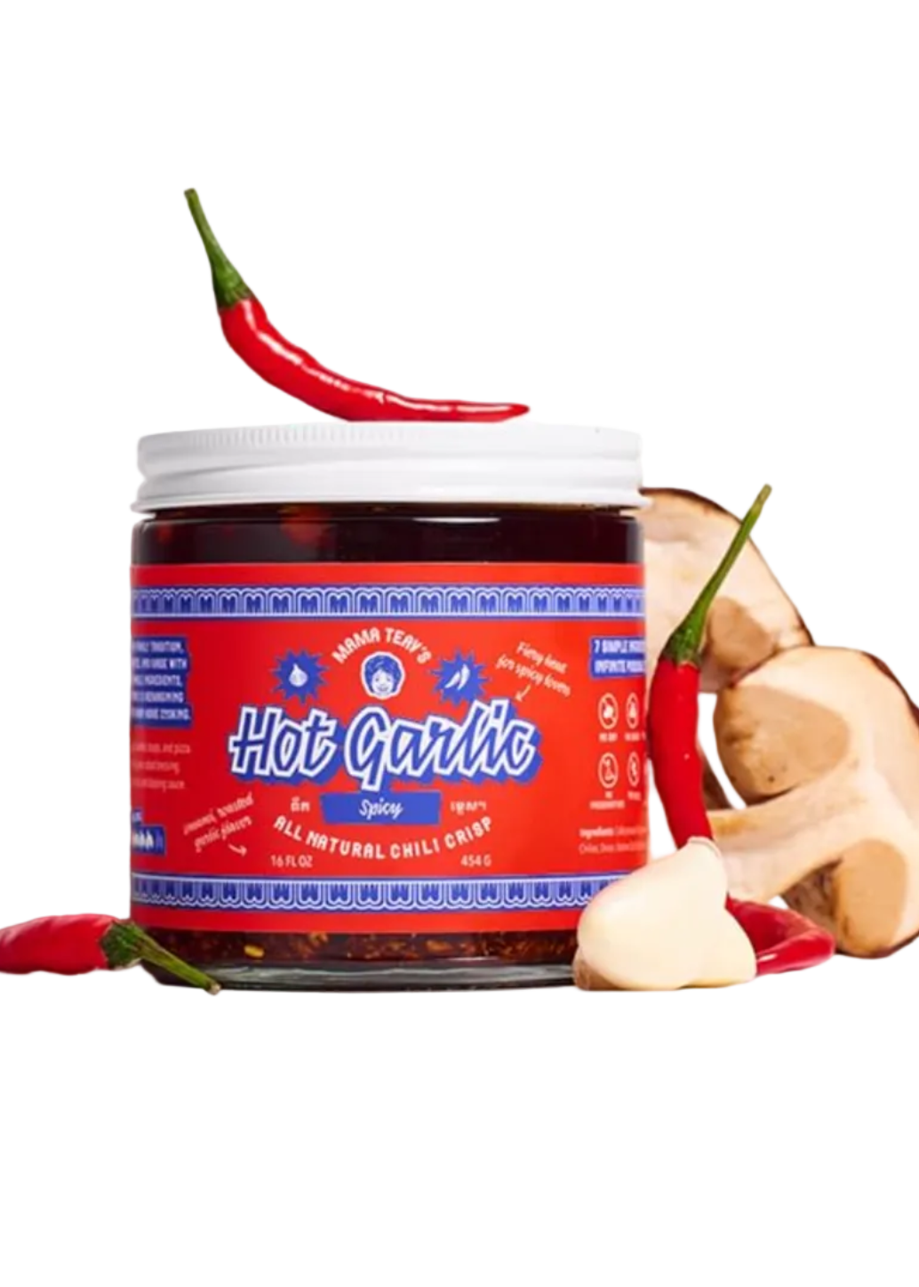 Mama Teav's Hot Garlic – Spicy