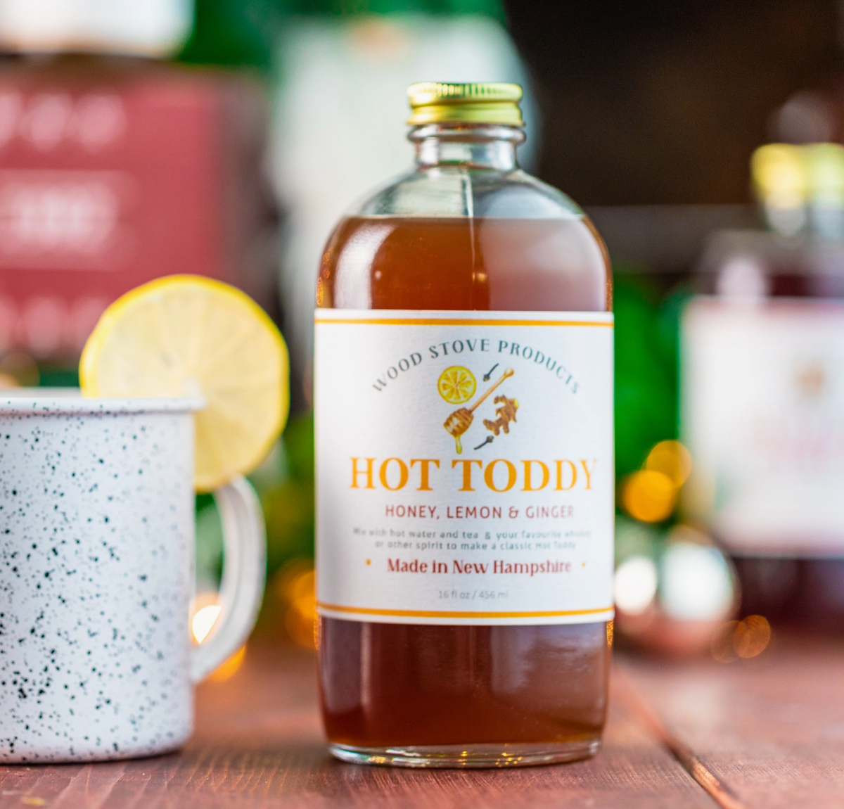 Wood Stove Kitchen – Hot Toddy Cocktail Mixer and Mocktail Mixer * 1 per customer please