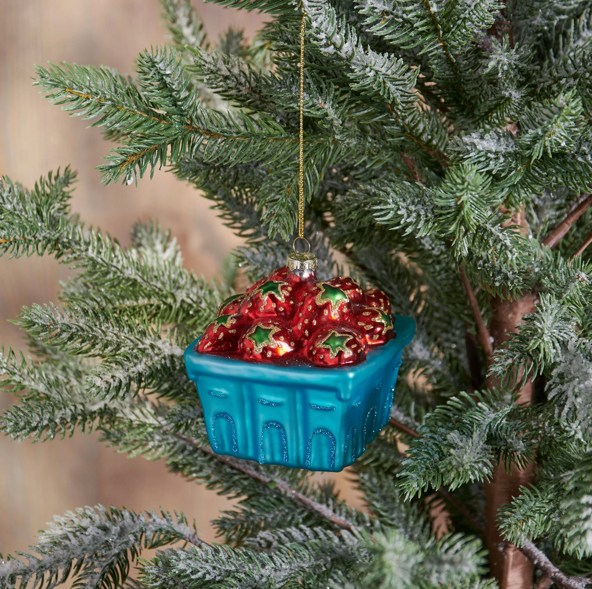 Glass Strawberry Ornament – *In-store pick-up only (Copy)