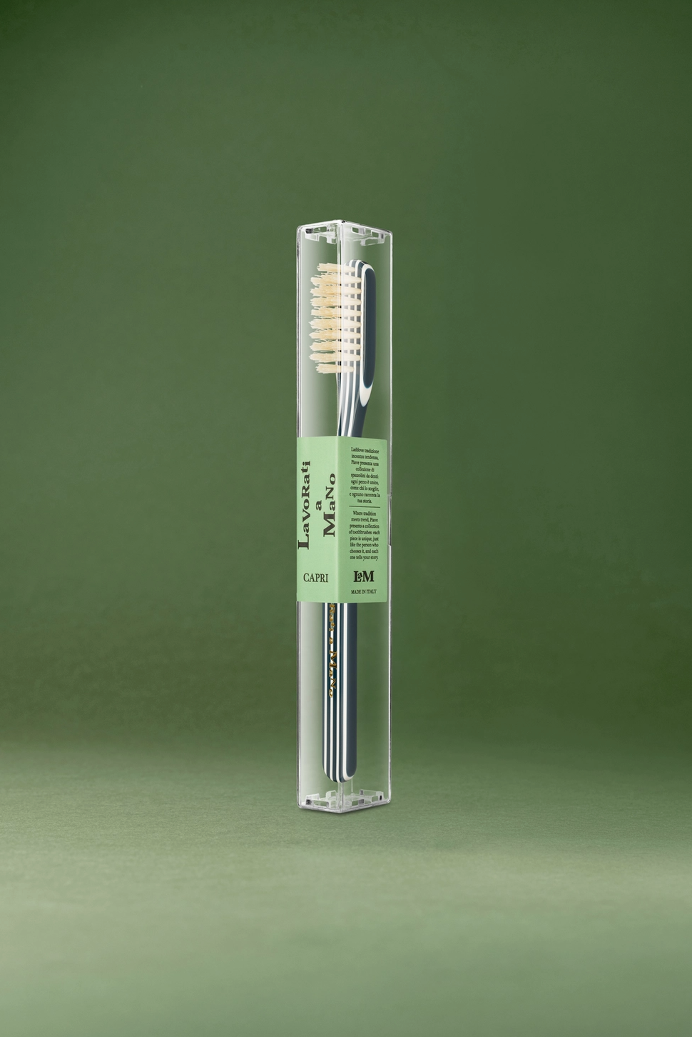 Lavorati A Mano Capri Toothbrush – Plastic-Free