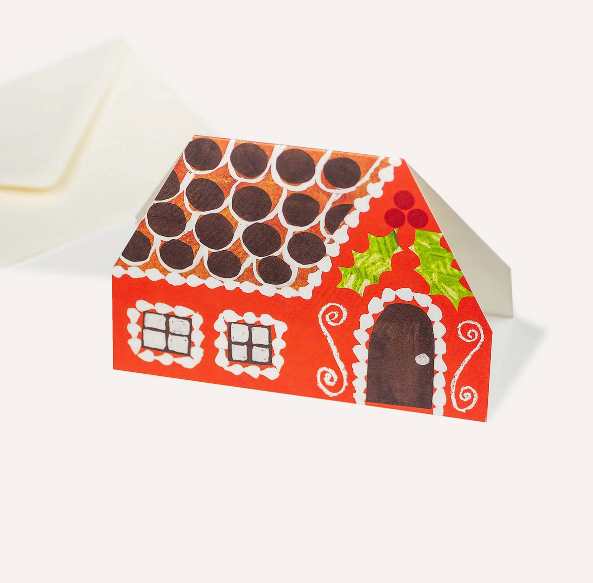 Christmas Gingerbread House Card