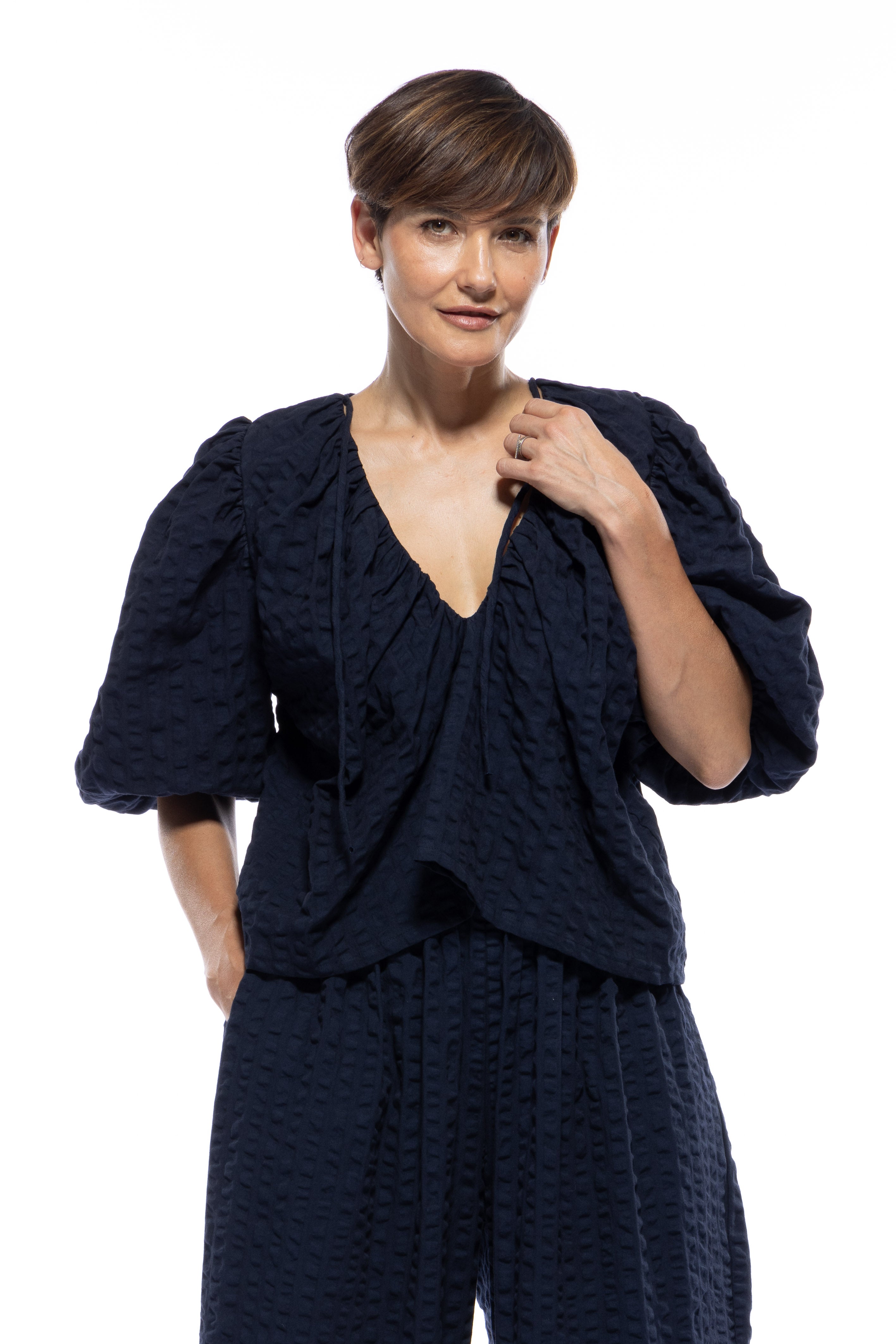 Yvonne Top // Navy