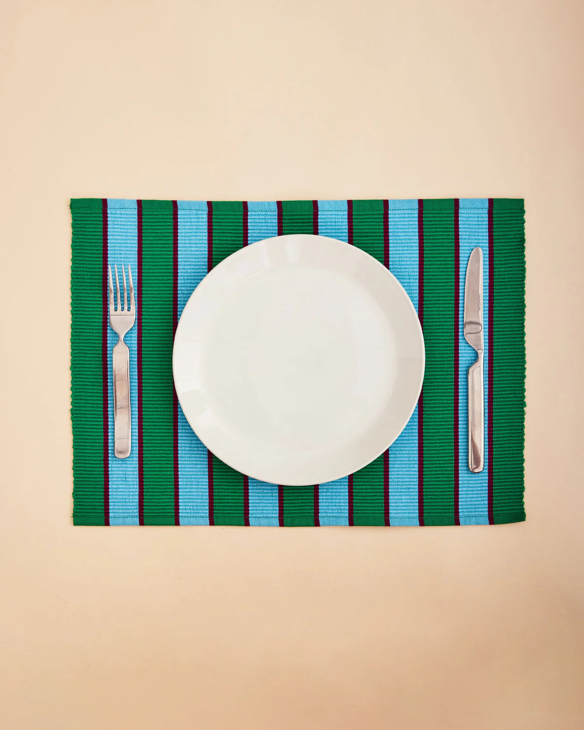 Herb Stripe Placemats // Set of 4 // In-Store Pick Up Only