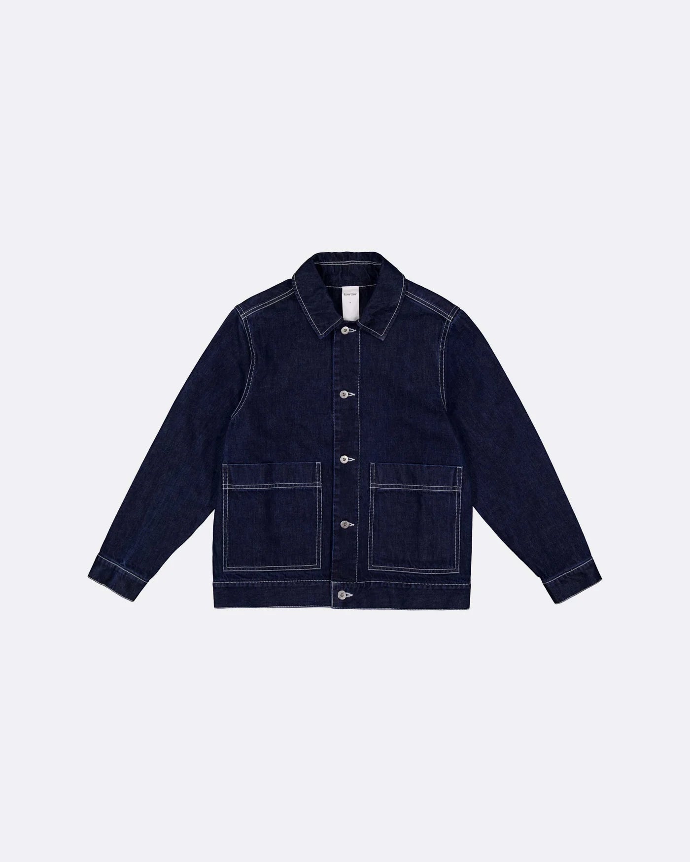 Kowtow Worker Jacket — Indigo Denim