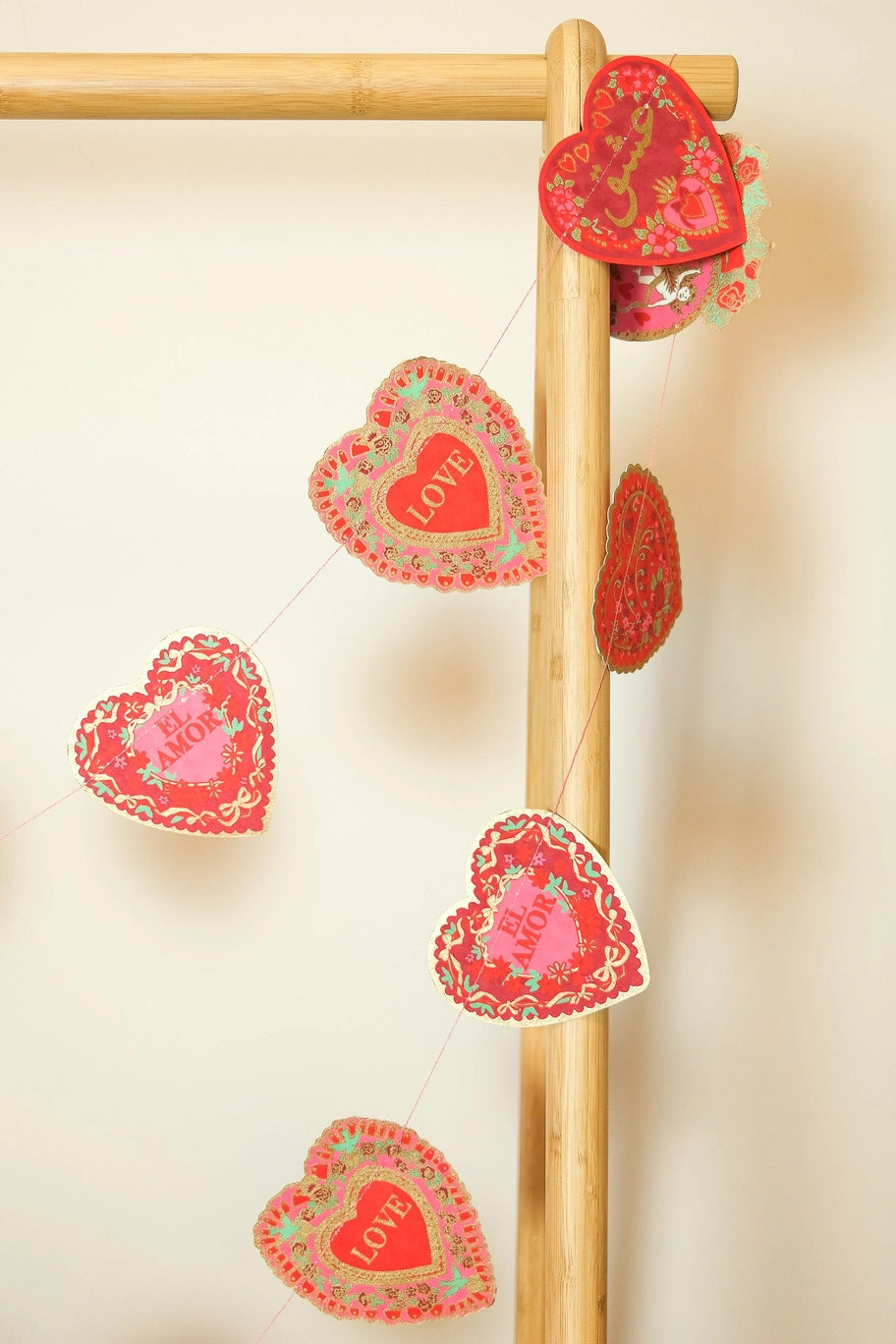 Valentine's Sewn Garland