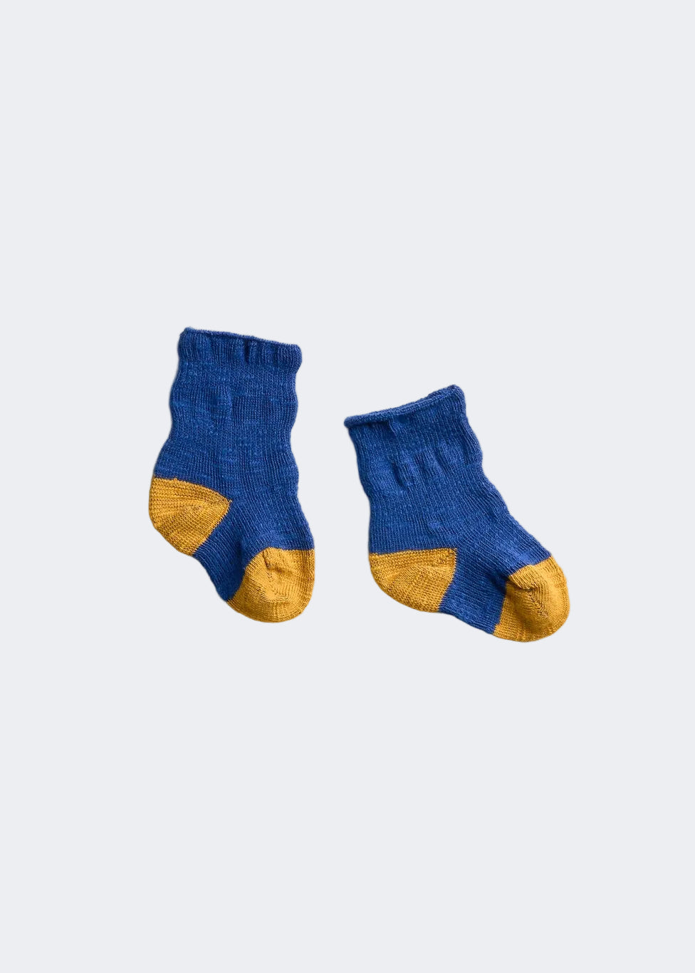 Organic Cotton "Ploot" Socks for Baby // Blue // *PRE-ORDER