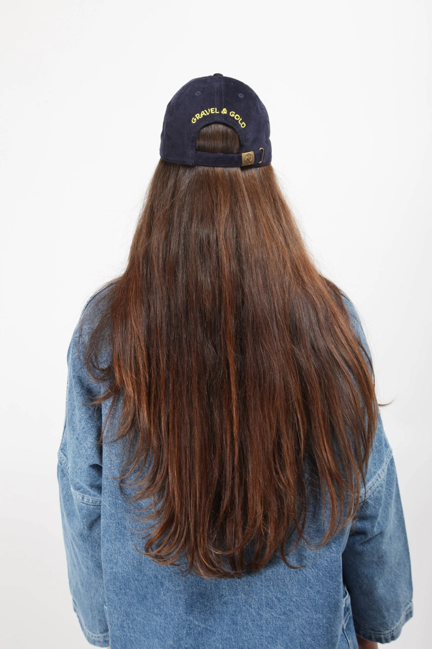 Poppy Cap // Navy Cord // *PRE ORDER