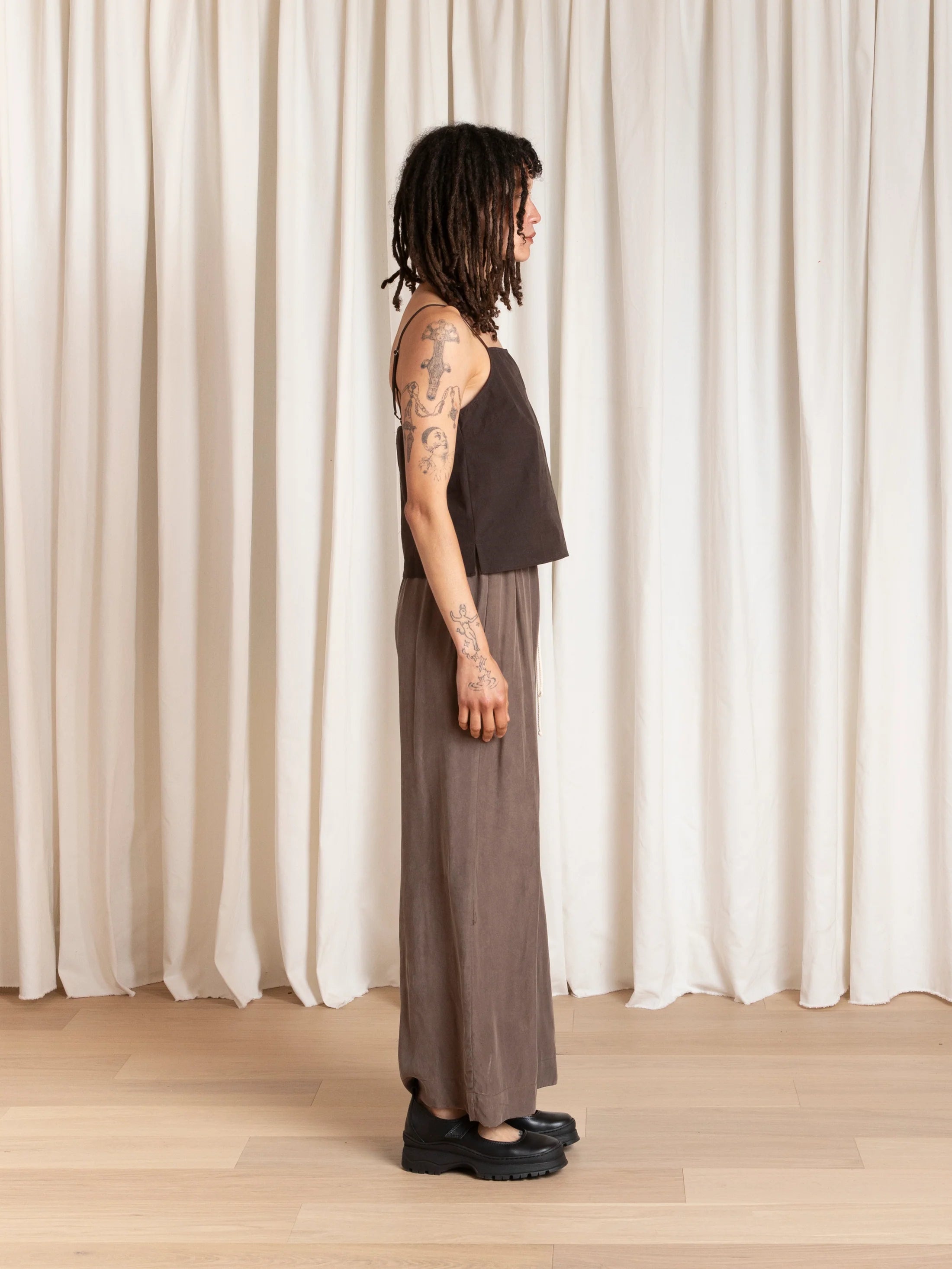 Drawstring Pant // Taupe
