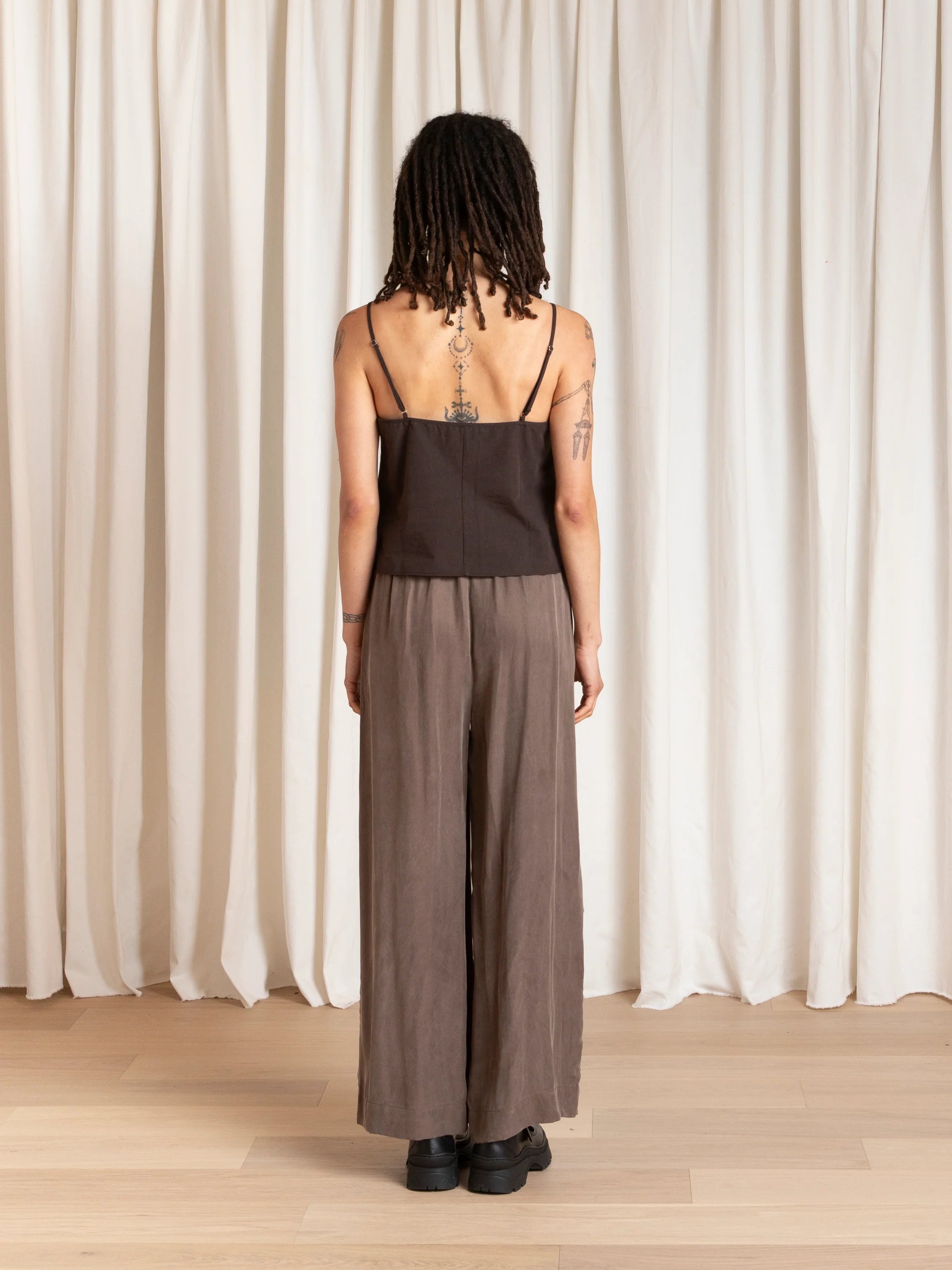 Drawstring Pant // Taupe