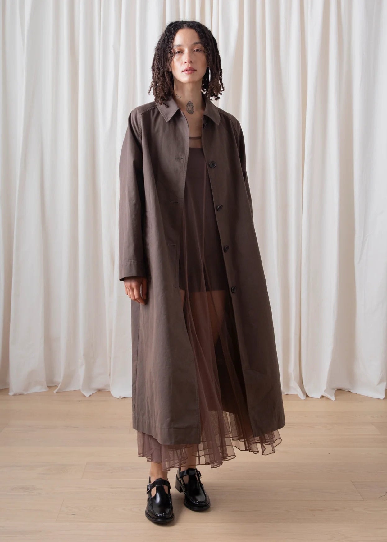 New Trench // Dark Taupe