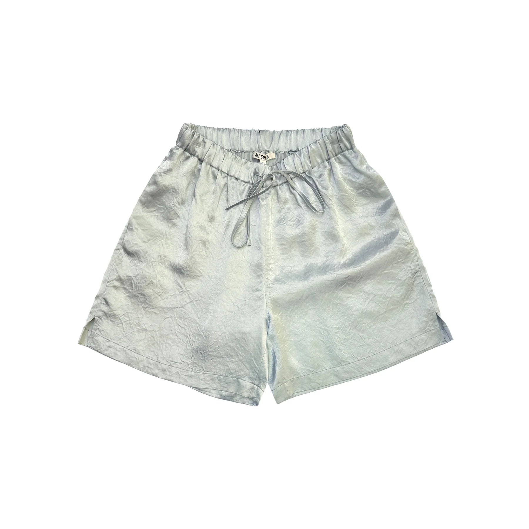 Drawstring Shorts // Sage