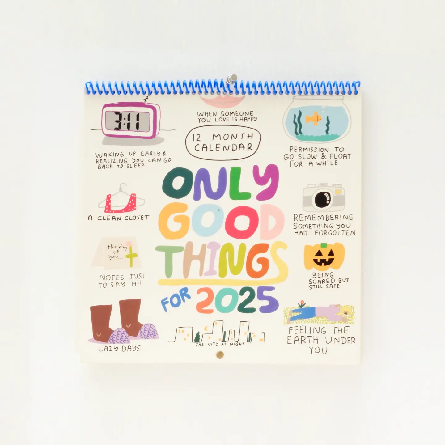 2025 Only Good Things 12-Month Wall Calendar // Pre-Order