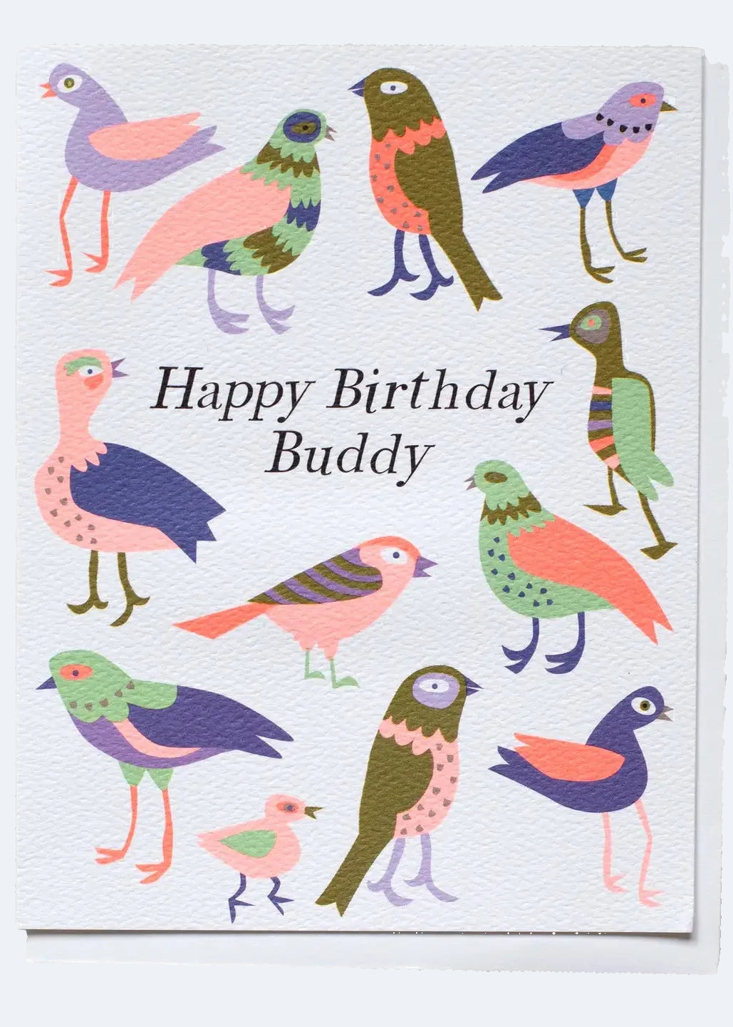 Happy Birthday Buddy Card