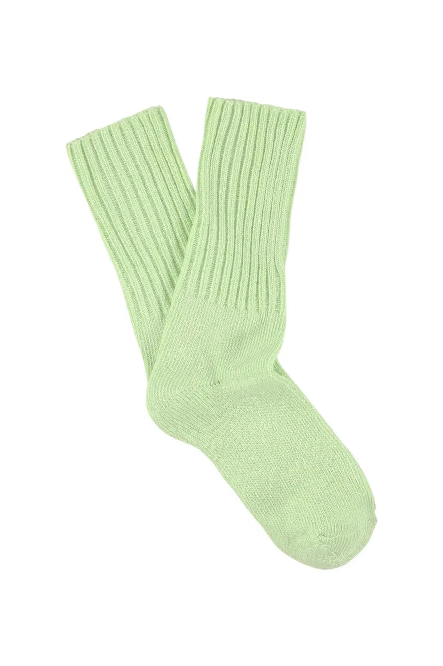 Crew Socks // Aqua Green