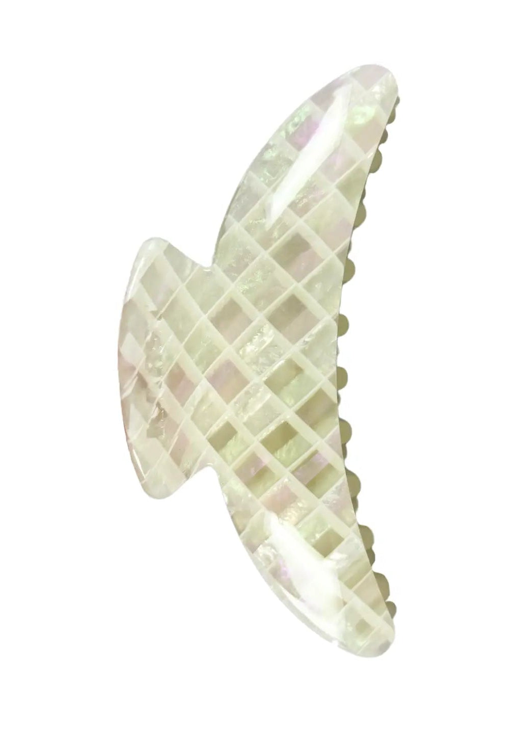 Slim Hair Claw Clip // Starlight Tile