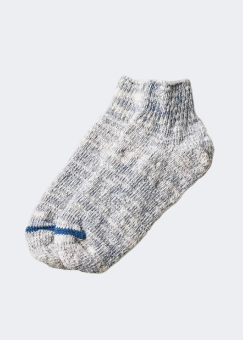 Organic Cotton "Garabou" Ankle Socks // Indigo // *PRE ORDER