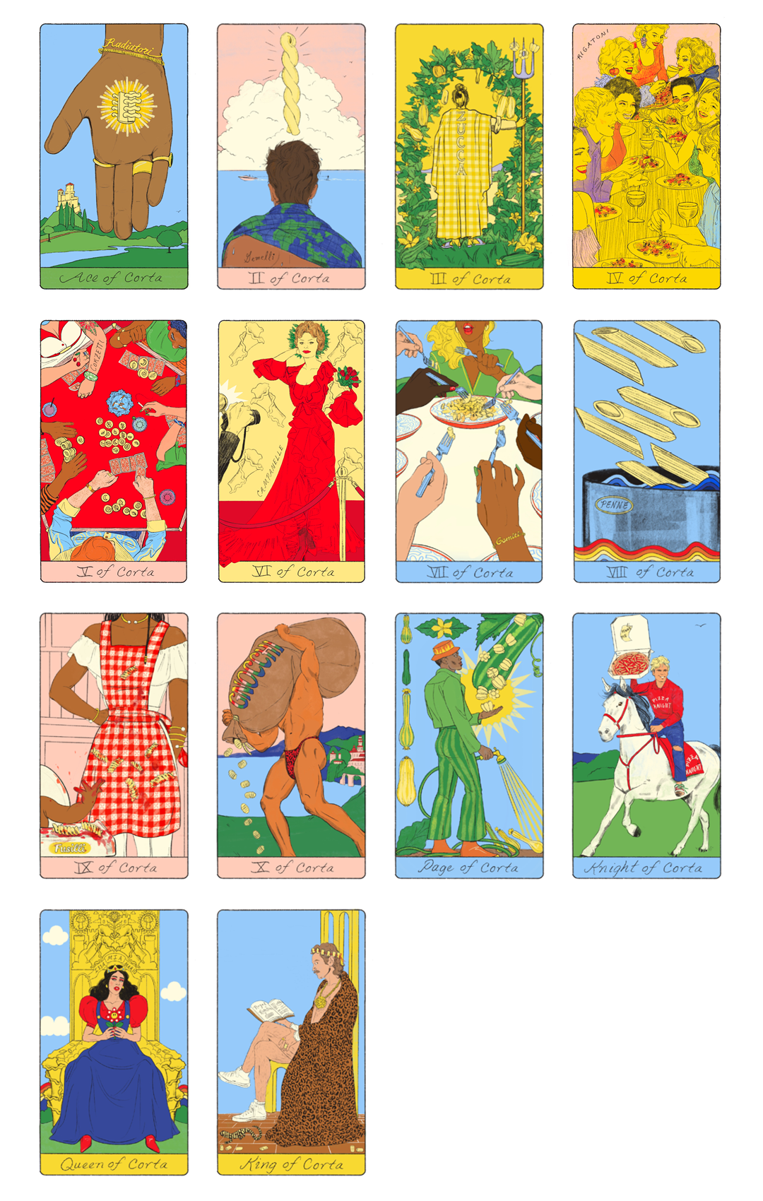 The Pasta Tarot