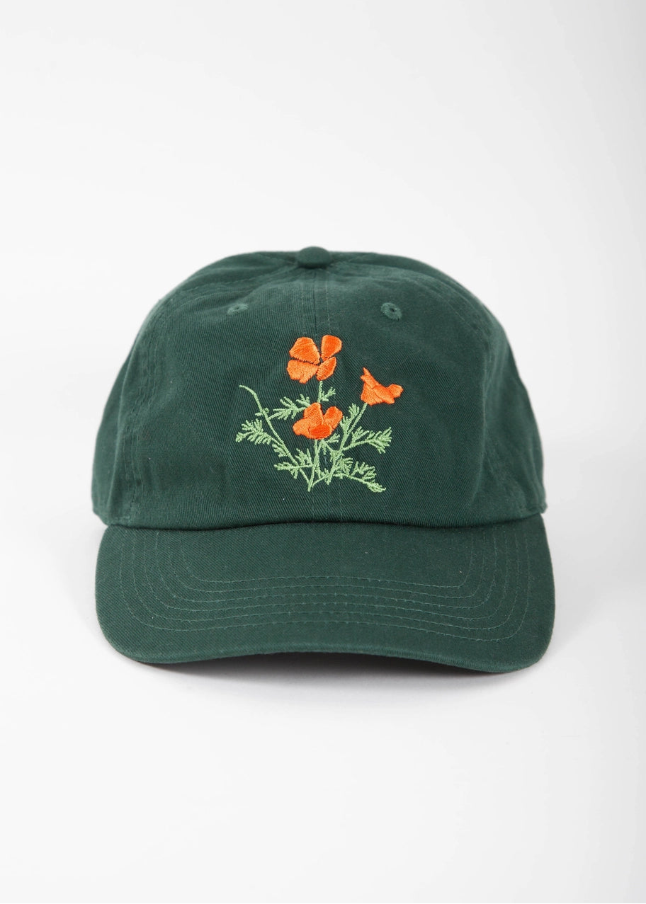 Poppy Cap // Dark Green // *PRE ORDER