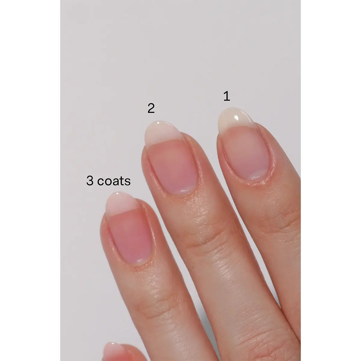 Clear Bright Pink Glow Tint // Nail Polish