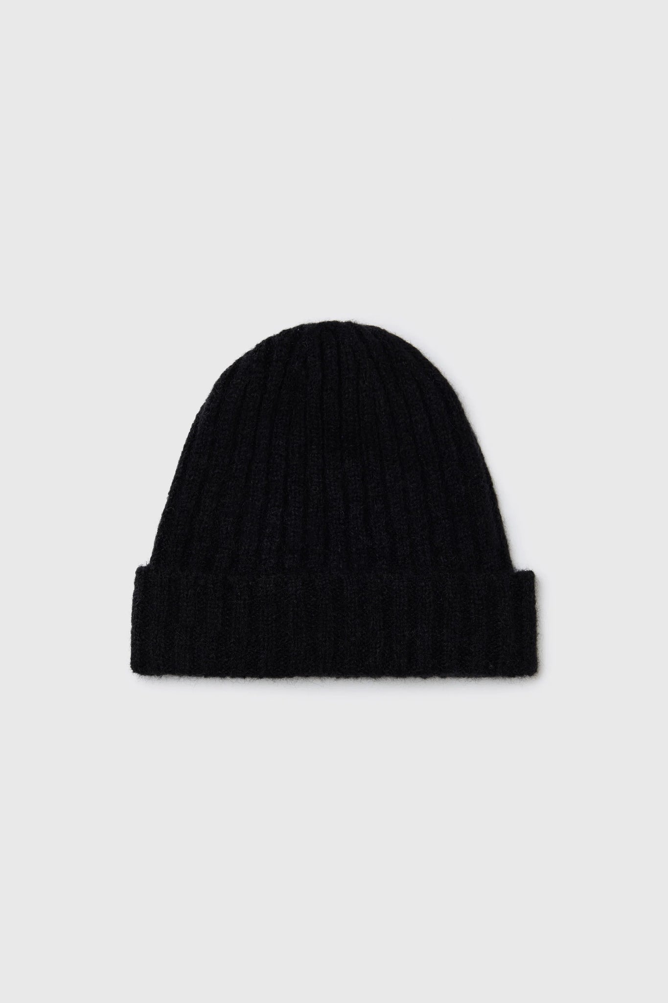 Baby Alpaca Beanie // Black