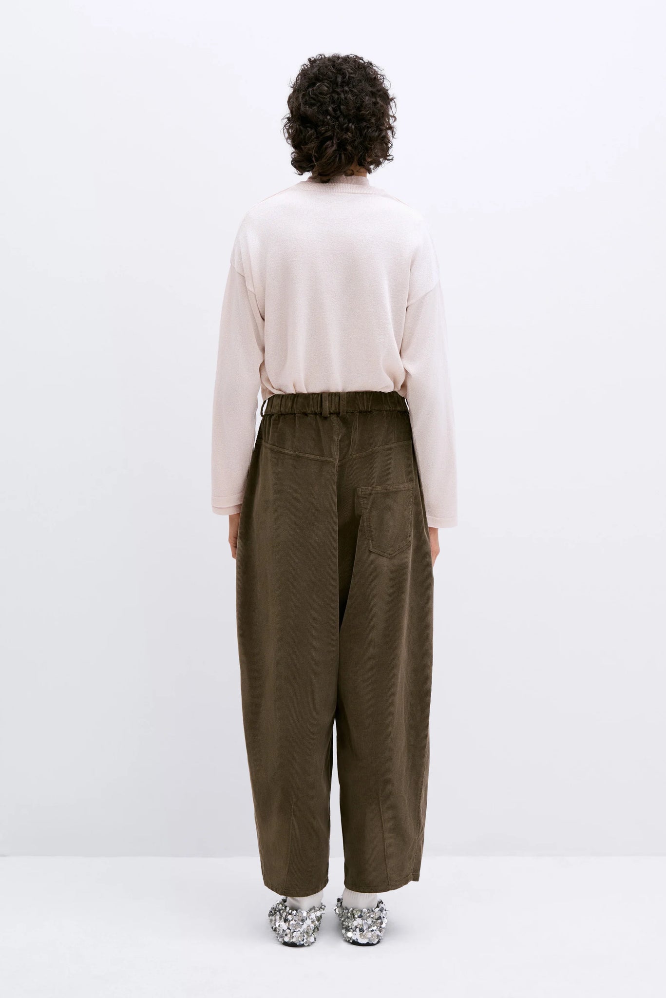 Corduroy Pants // Moss