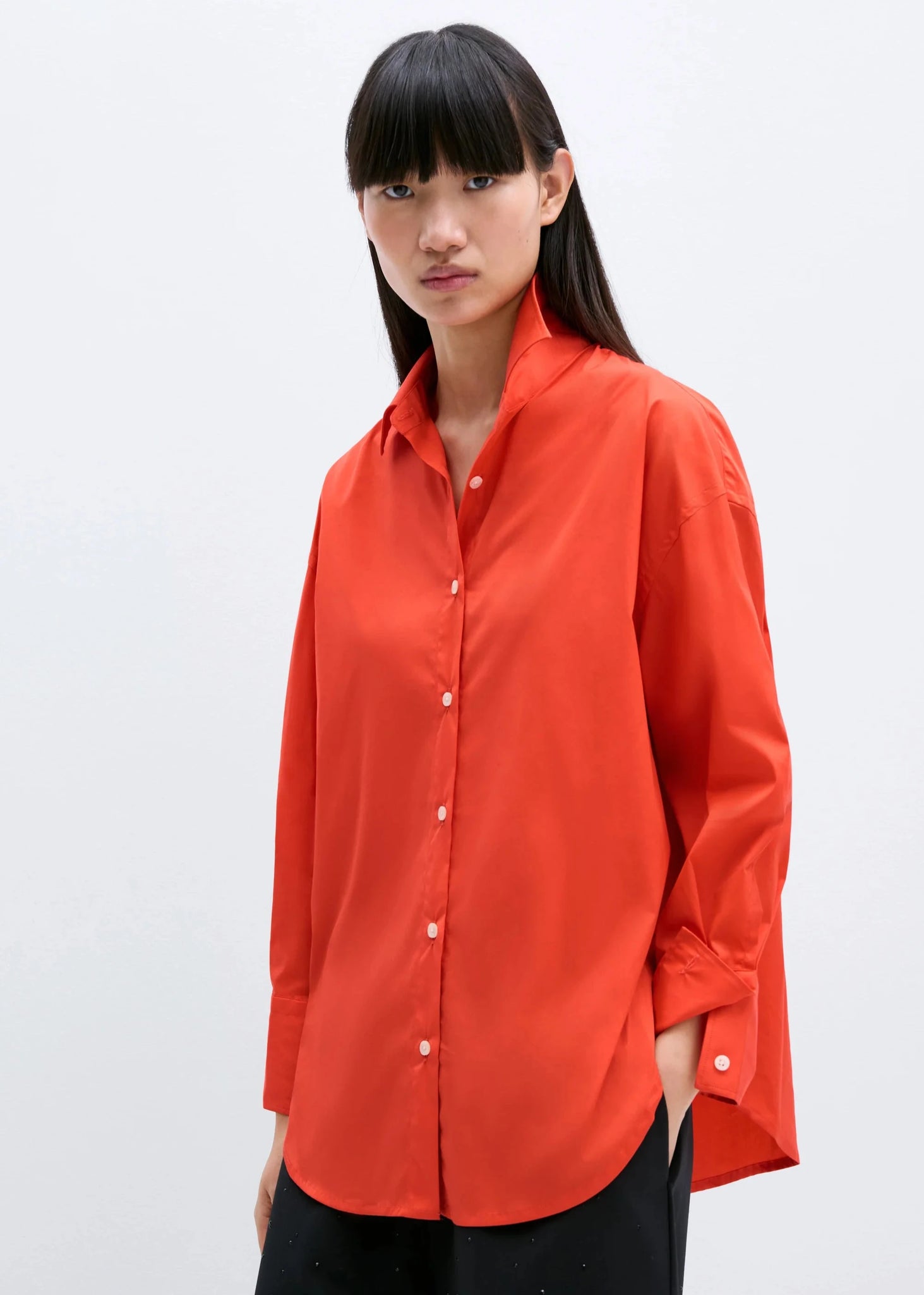 Oversize Shirt // Coral