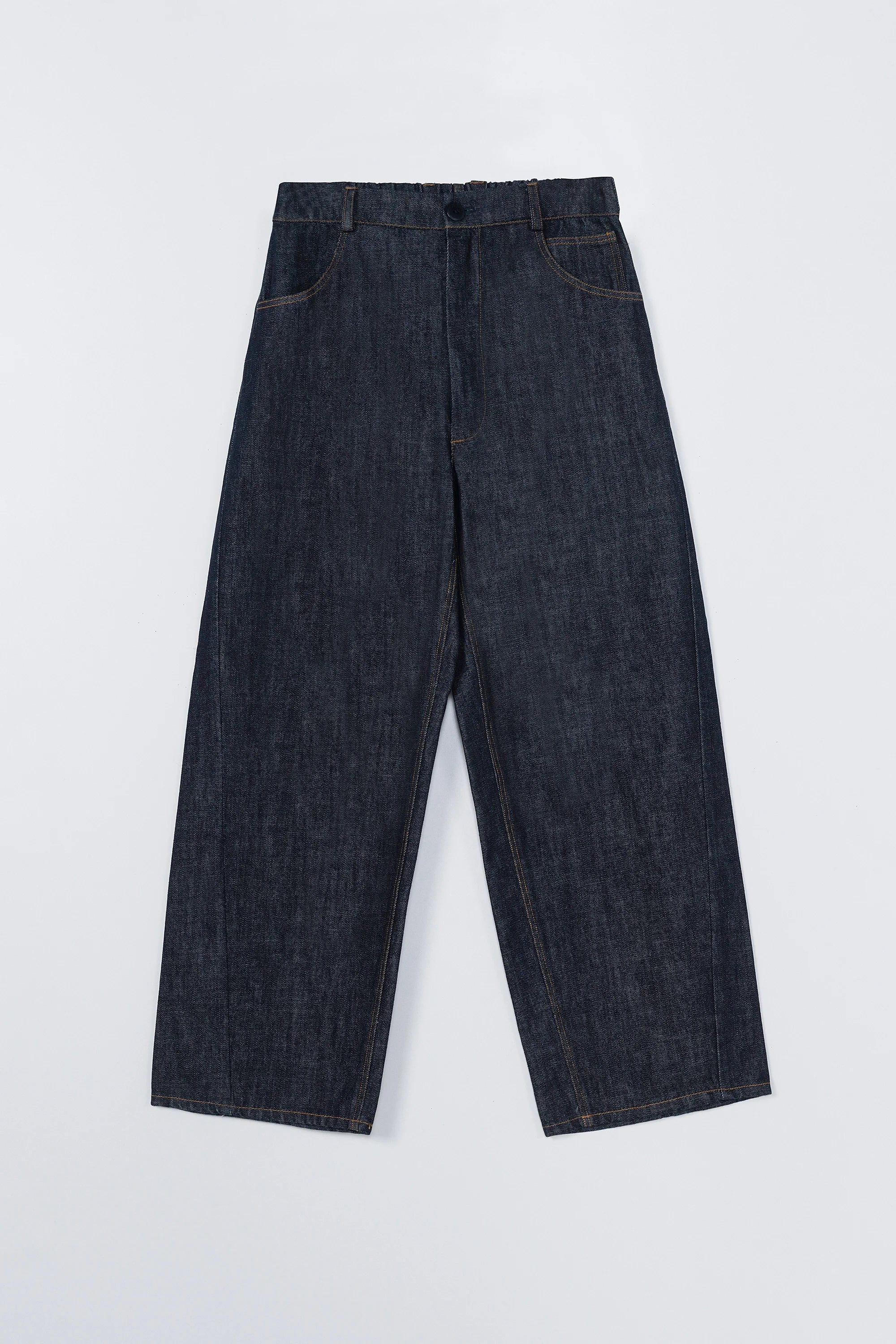 Denim Straight Pants // Indigo