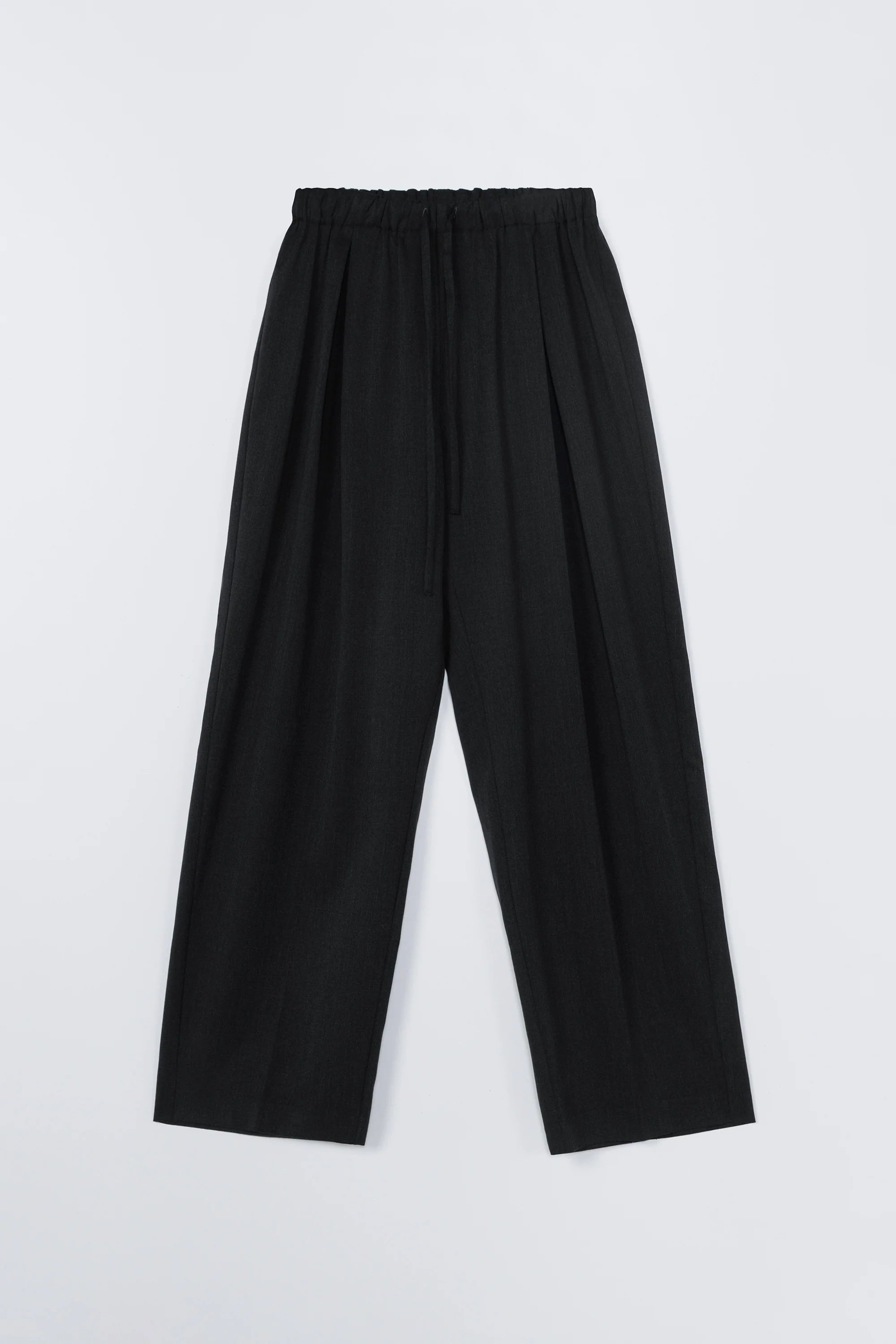 Pleated Relaxed Pants // Anthracite