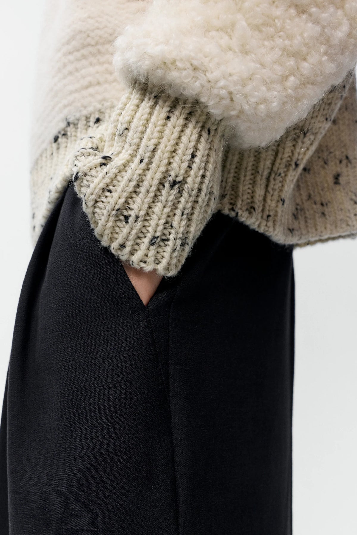Cordera Marled Zip–Cardigan