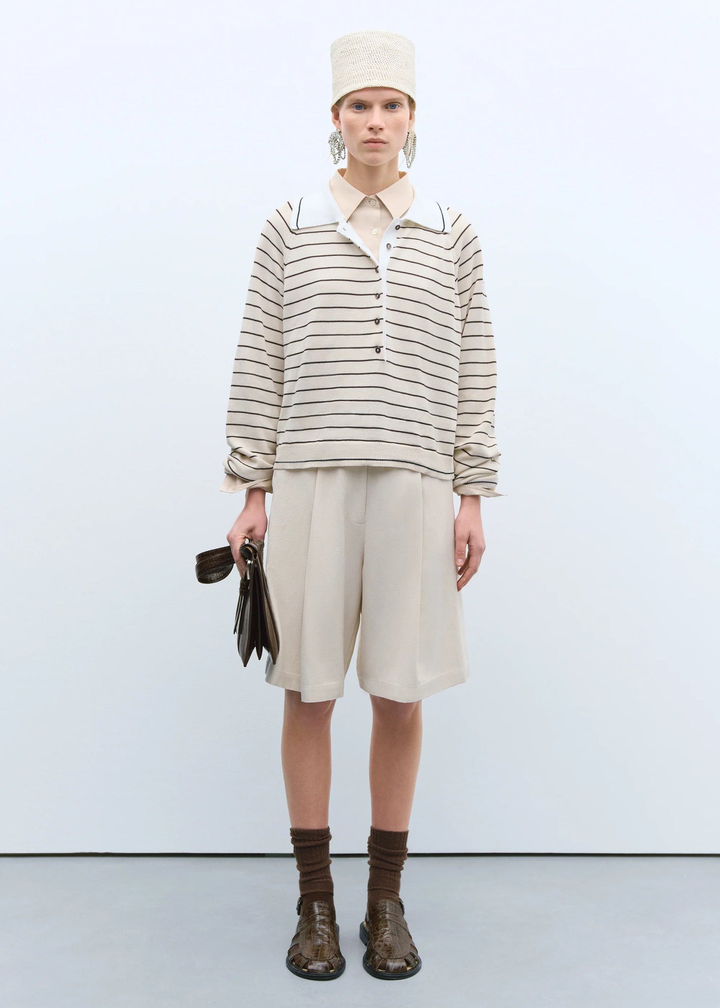 Organic Cotton Striped Polo
