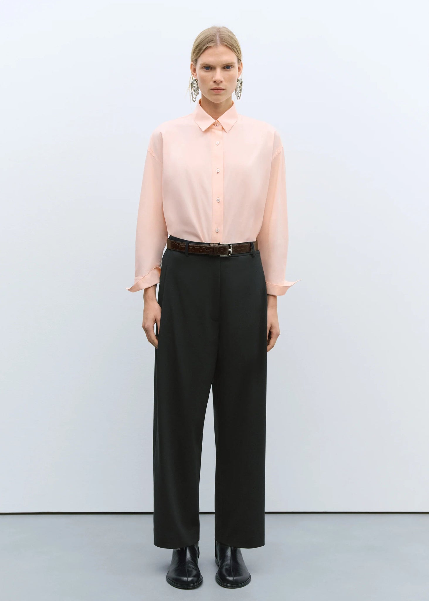 Wide Leg Pants // Black
