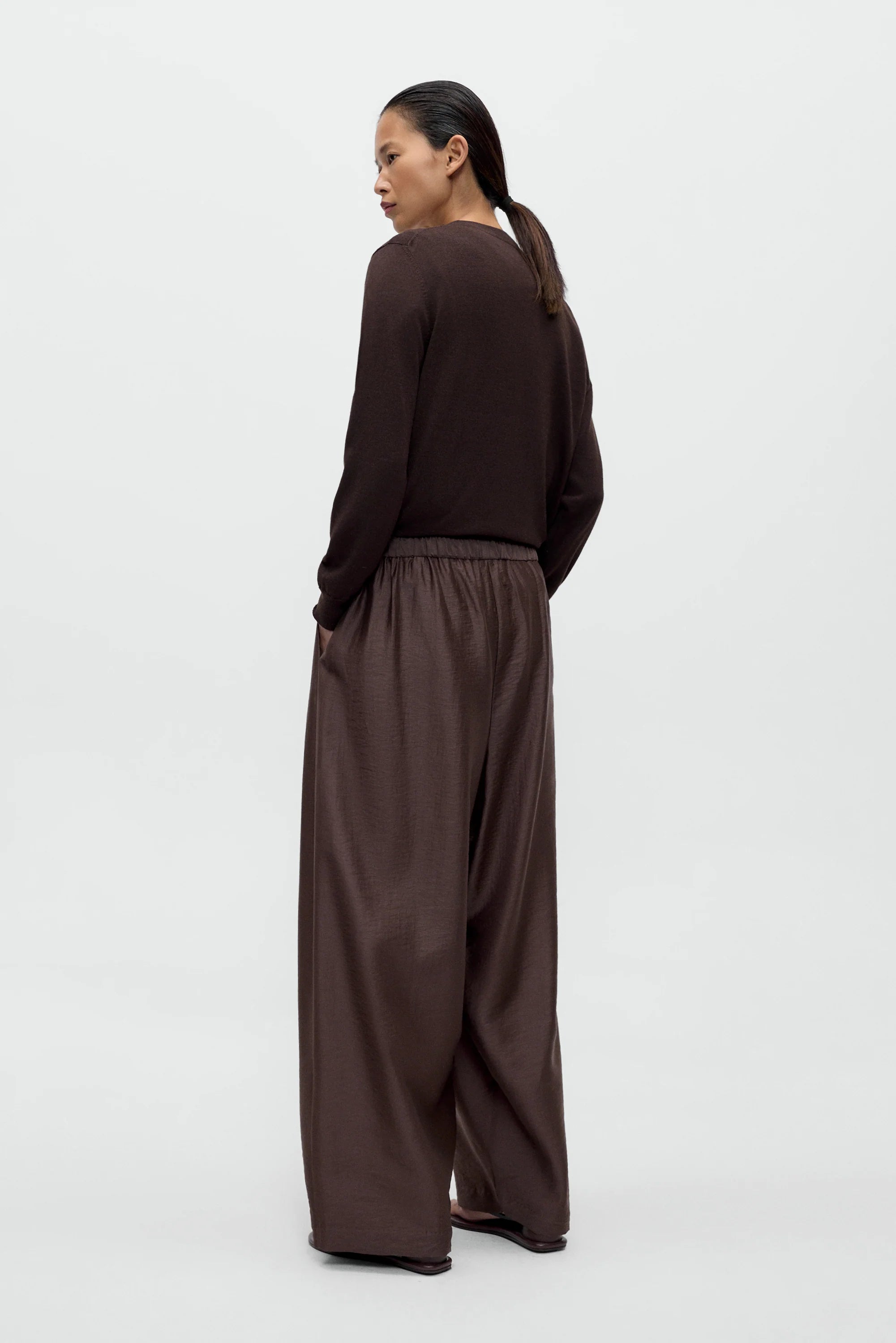 Cordera Maxi Pants — Brown