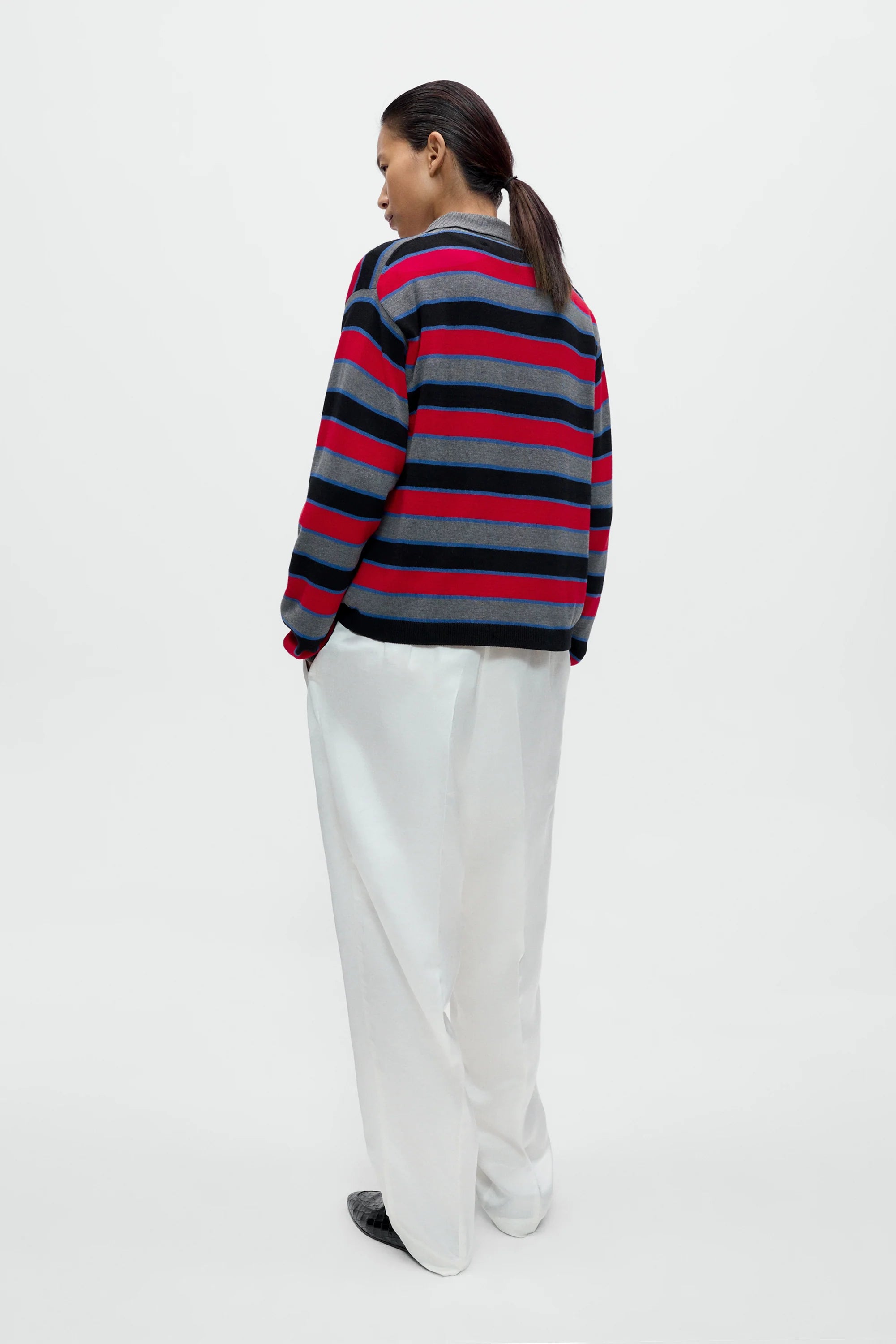 Organic Cotton Long Sleeve Polo