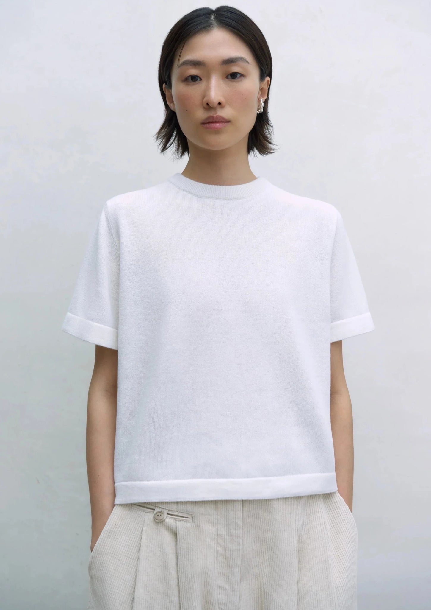 Merino Wool T-shirt // White