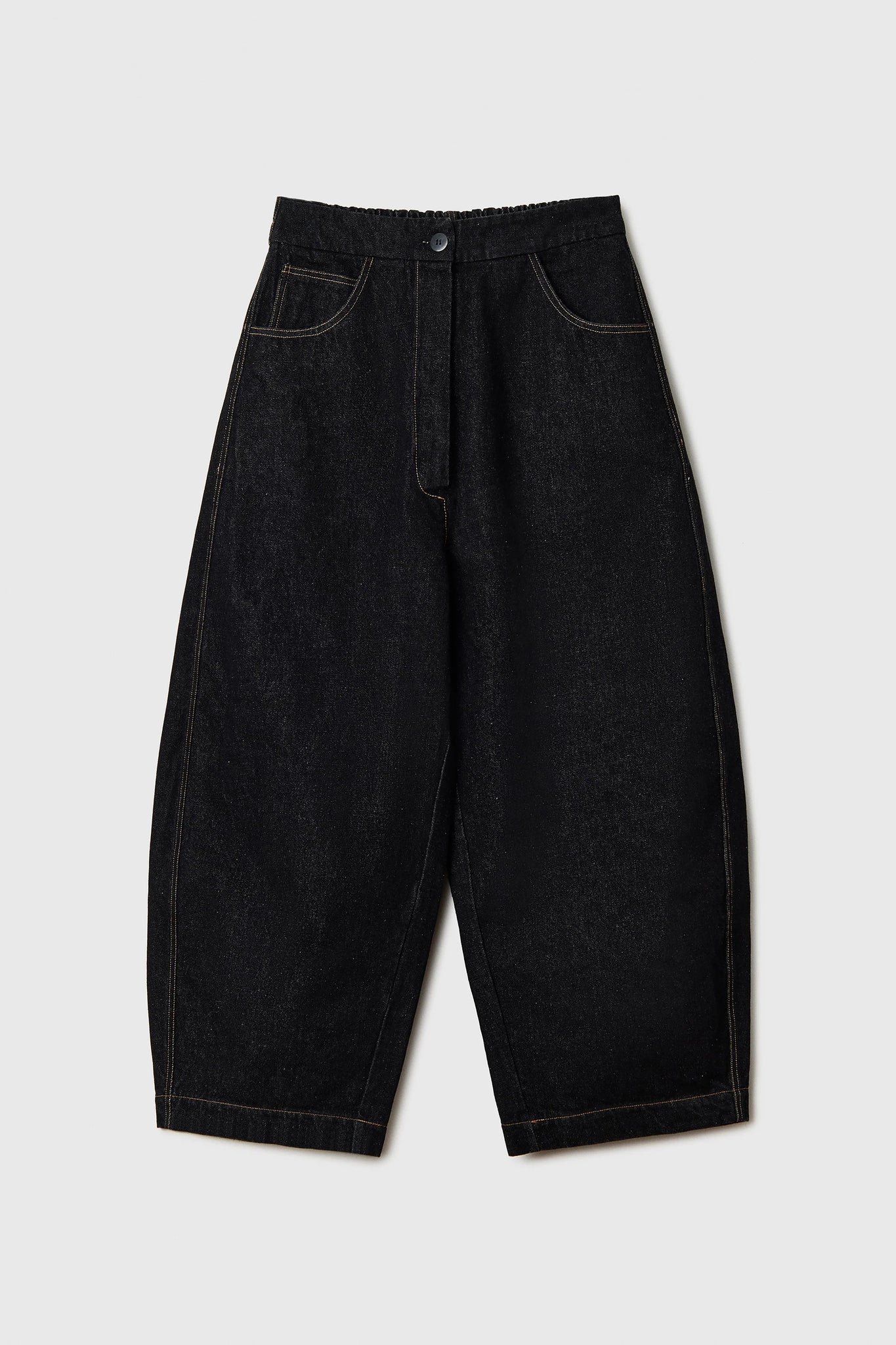 Curved Denim Black