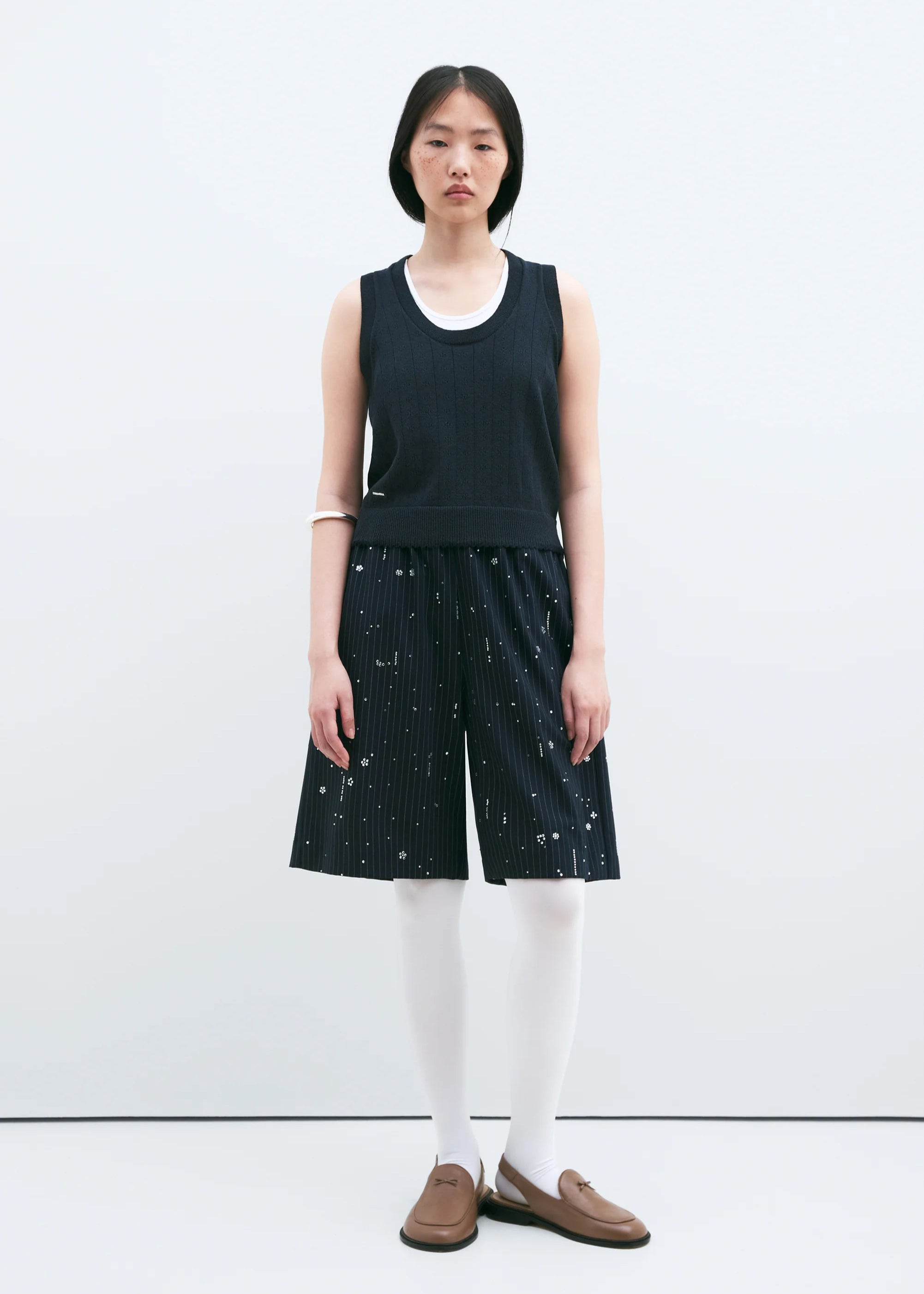 Tank Top Pointelle // Night