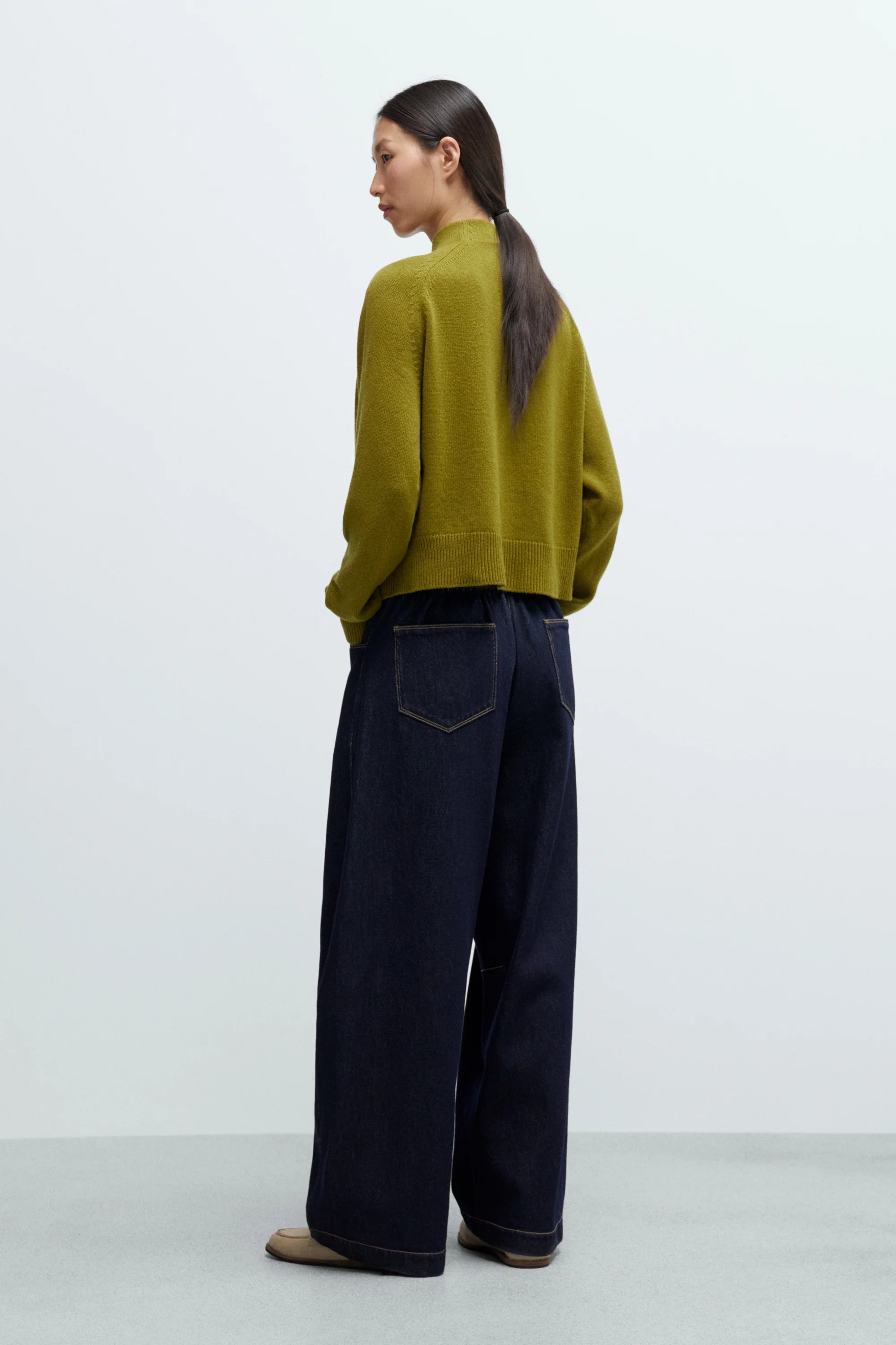 Merino Wool Perkins Cardigan // Woodbine