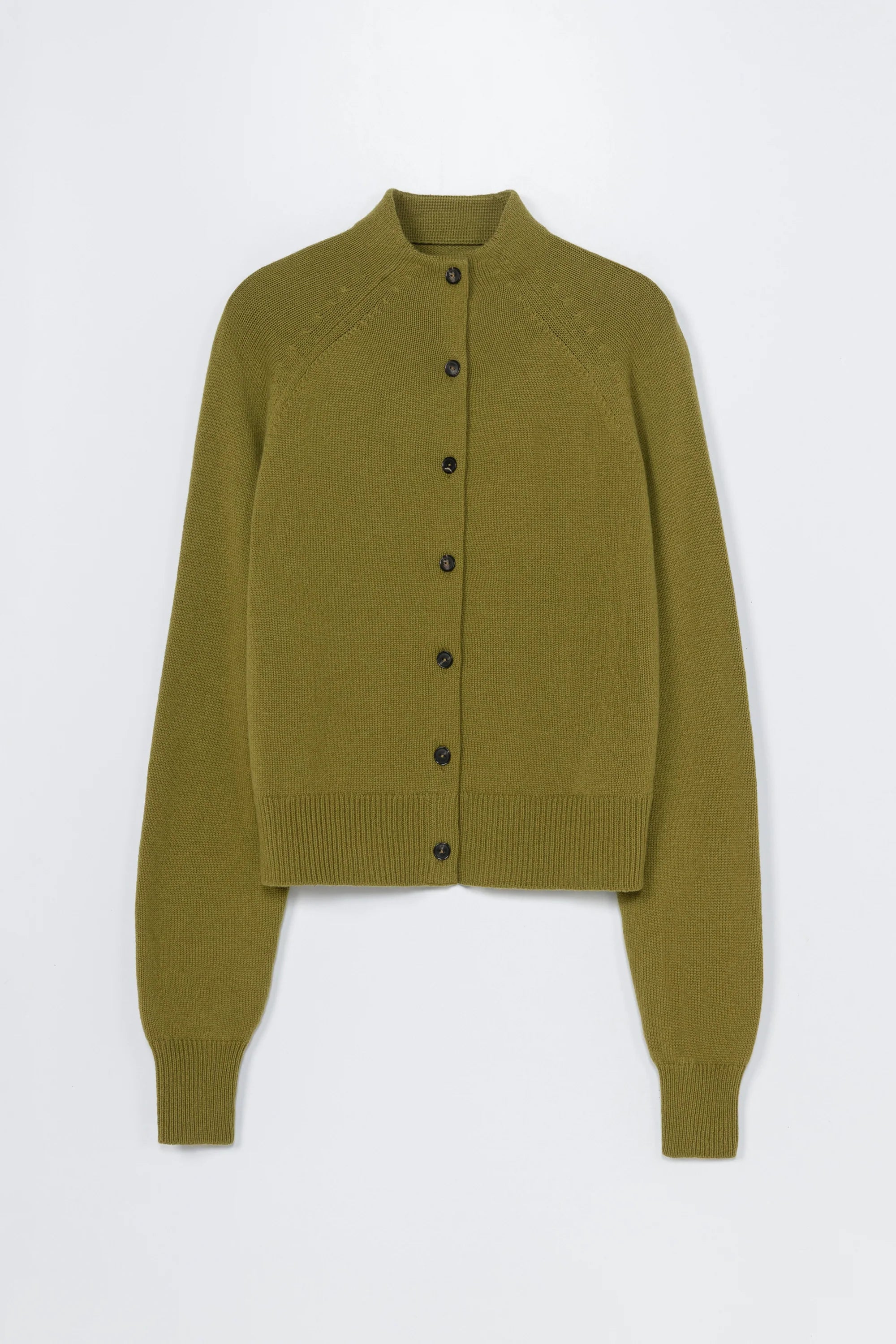 Merino Wool Perkins Cardigan // Woodbine