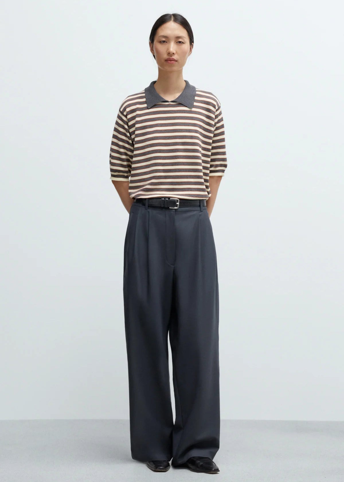 Organic Cotton Striped Polo