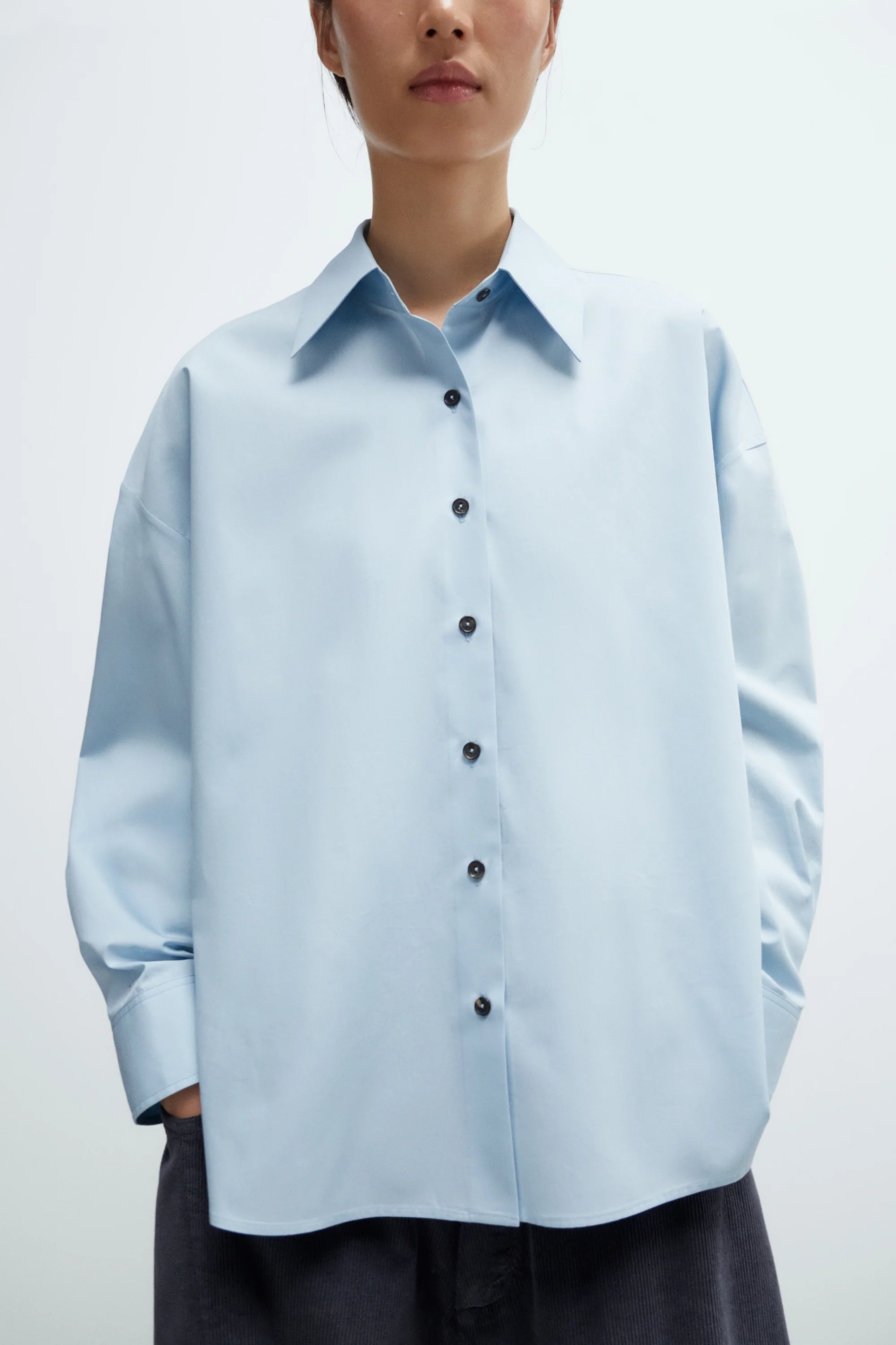 Oversized Shirt // Baby Blue