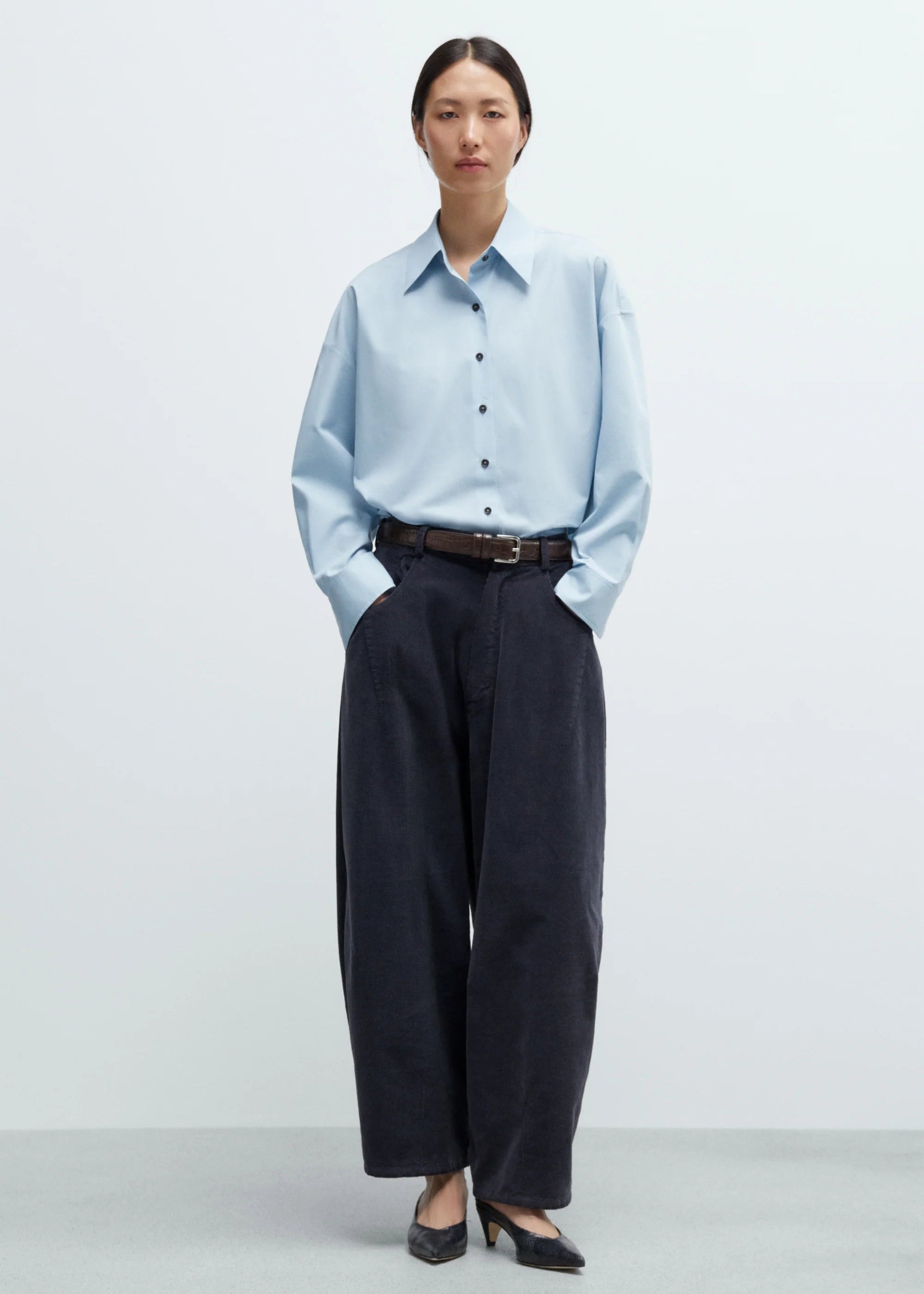 Oversized Shirt // Baby Blue