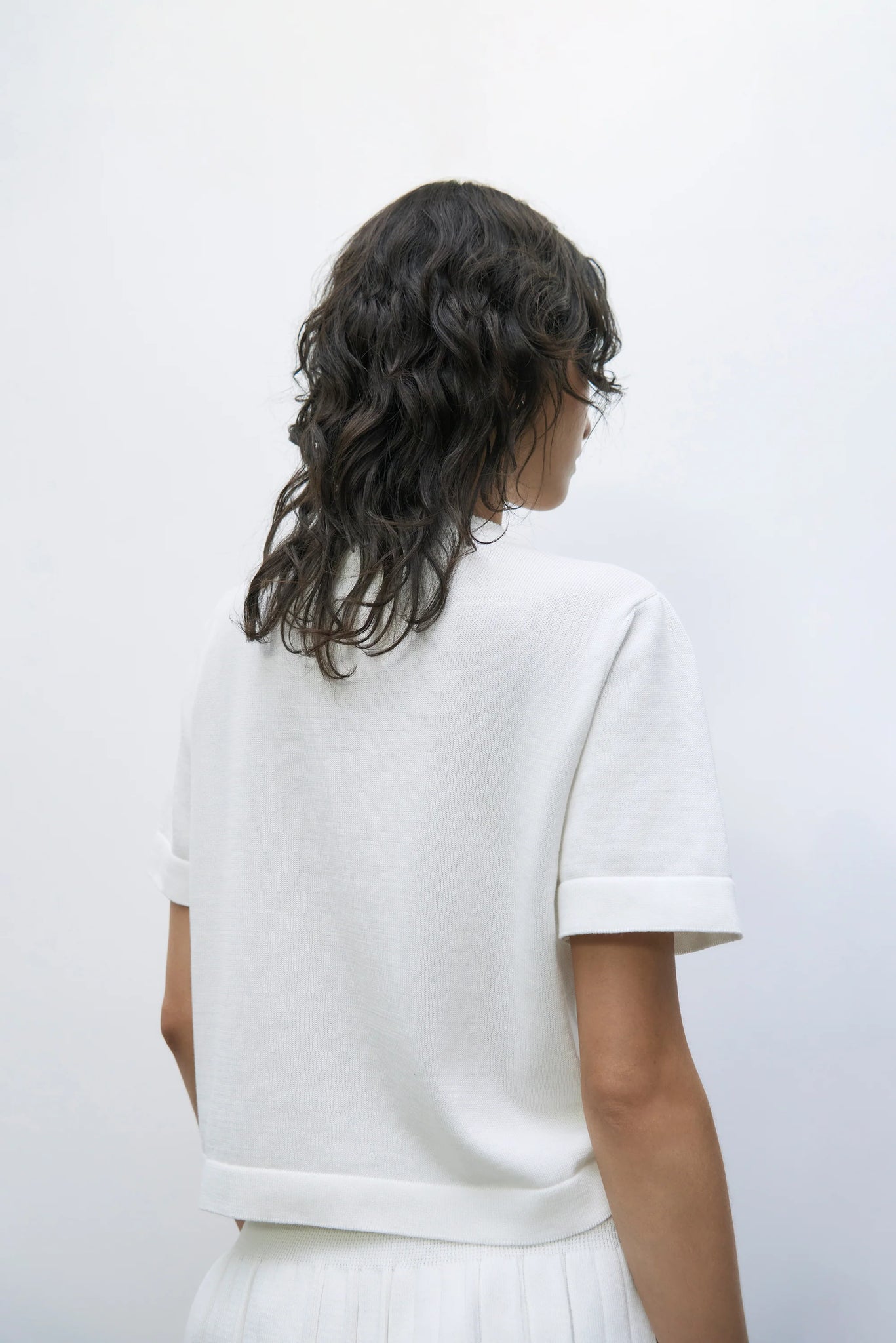 Organic Cotton T Shirt // White