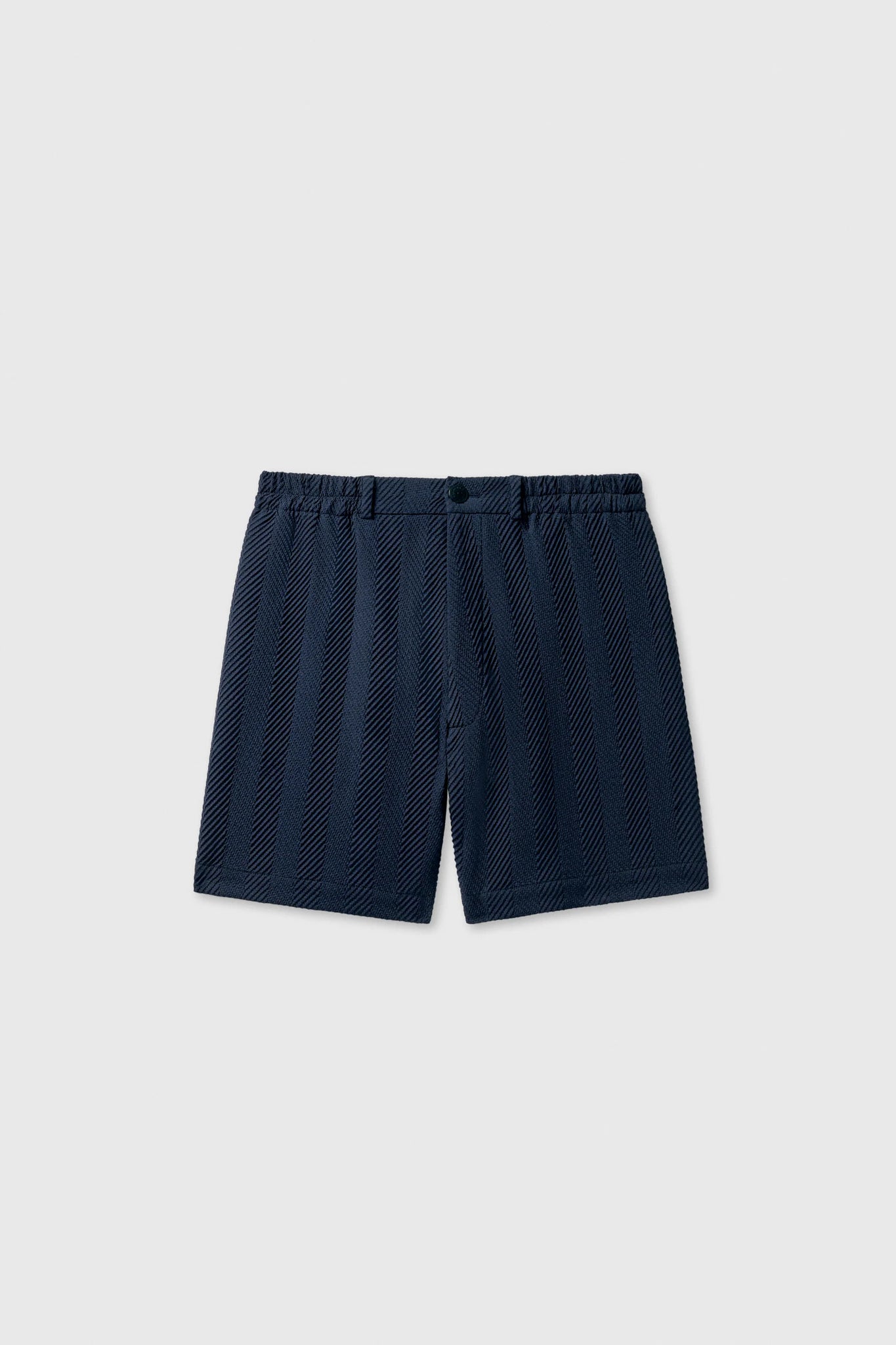 Herringbone Shorts // Navy