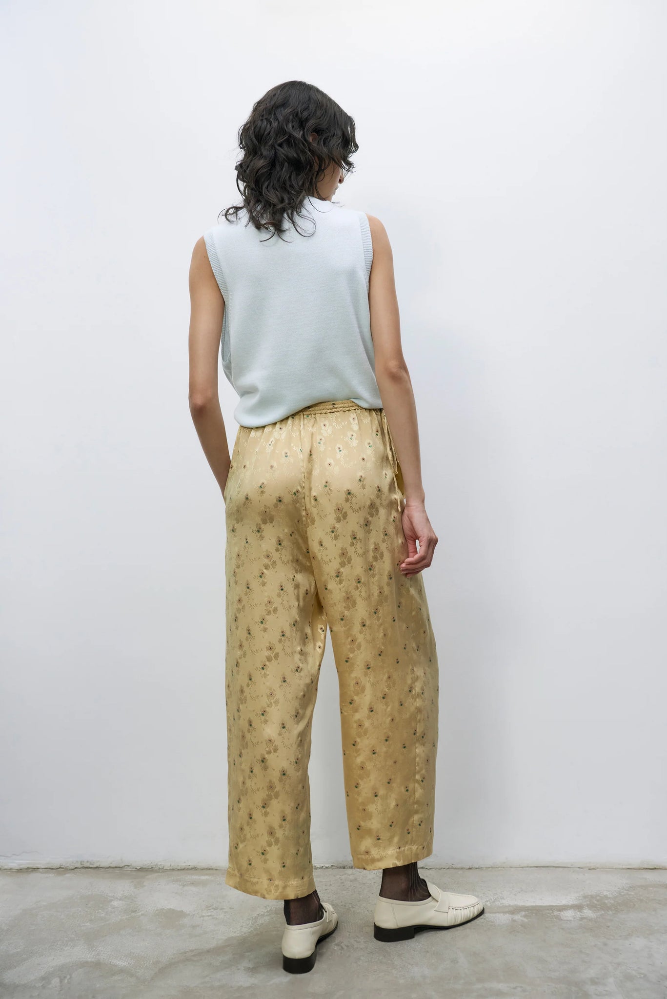 Silk Floral Pants // Jojoba - PRE- ORDER