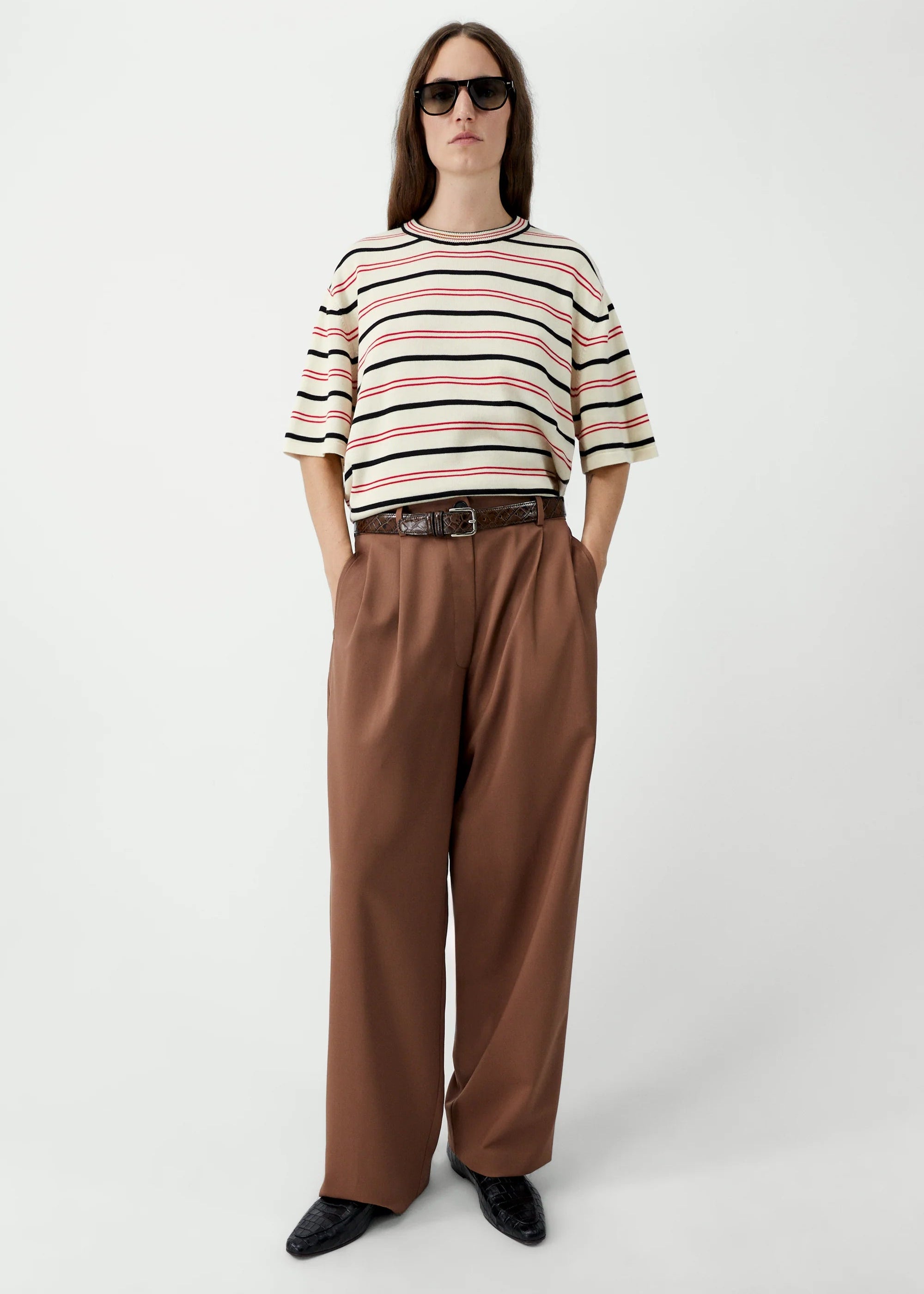 Organic Cotton Striped T Shirt // *Pre Order